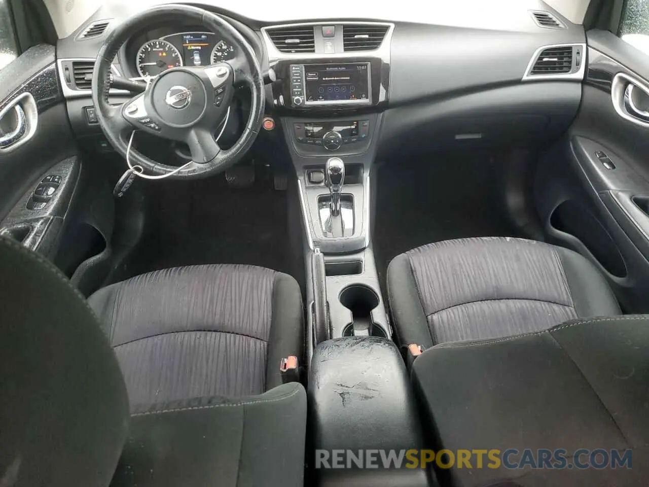 8 Photograph of a damaged car 3N1AB7APXKY353005 NISSAN SENTRA 2019