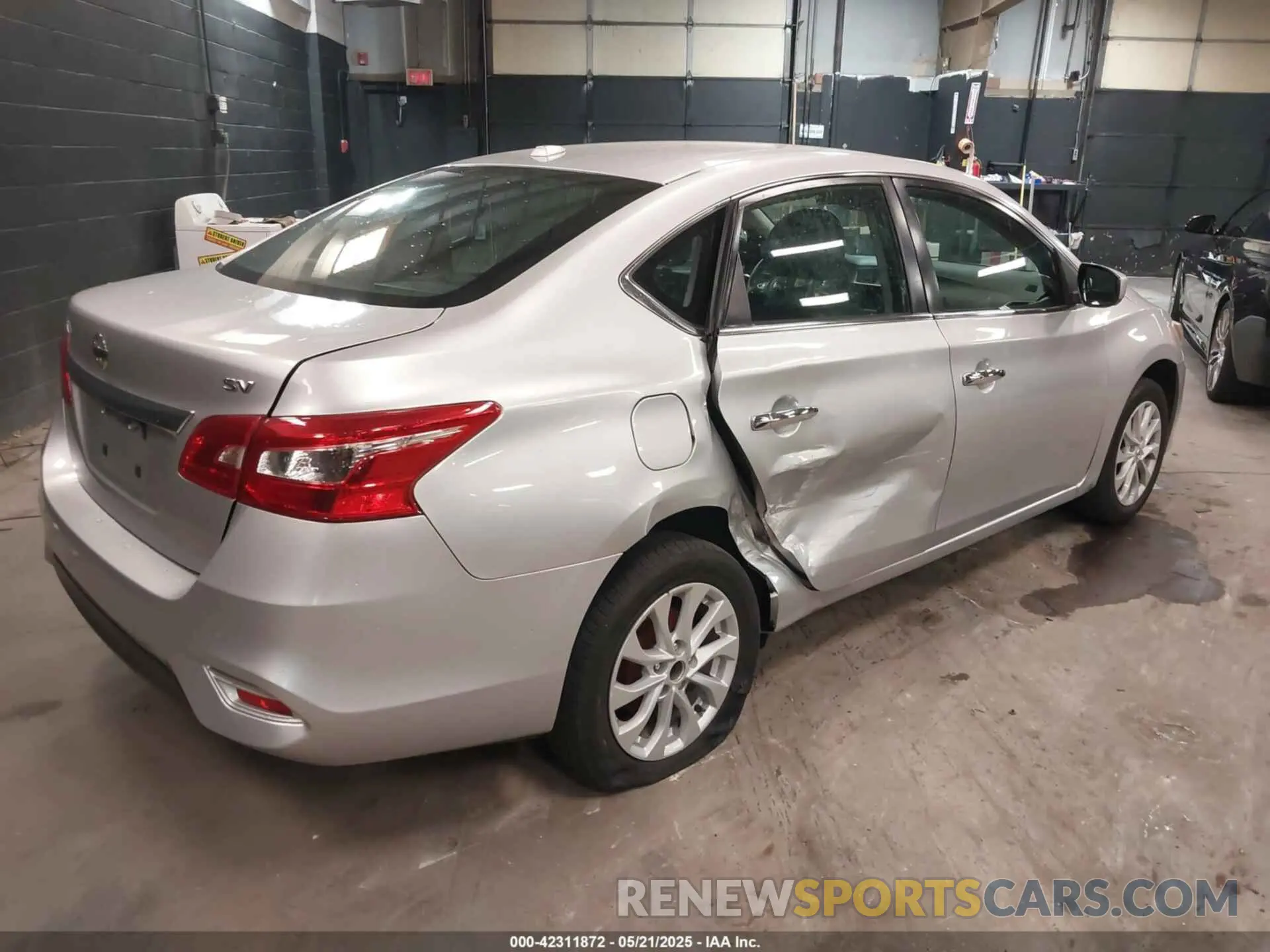 4 Фотография поврежденного автомобиля 3N1AB7APXKY353974 NISSAN SENTRA 2019