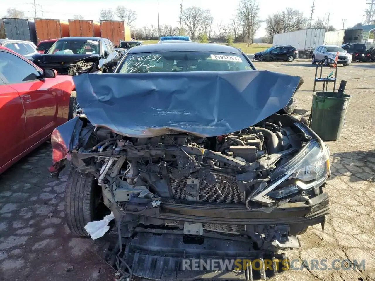 5 Photograph of a damaged car 3N1AB7APXKY359533 NISSAN SENTRA 2019