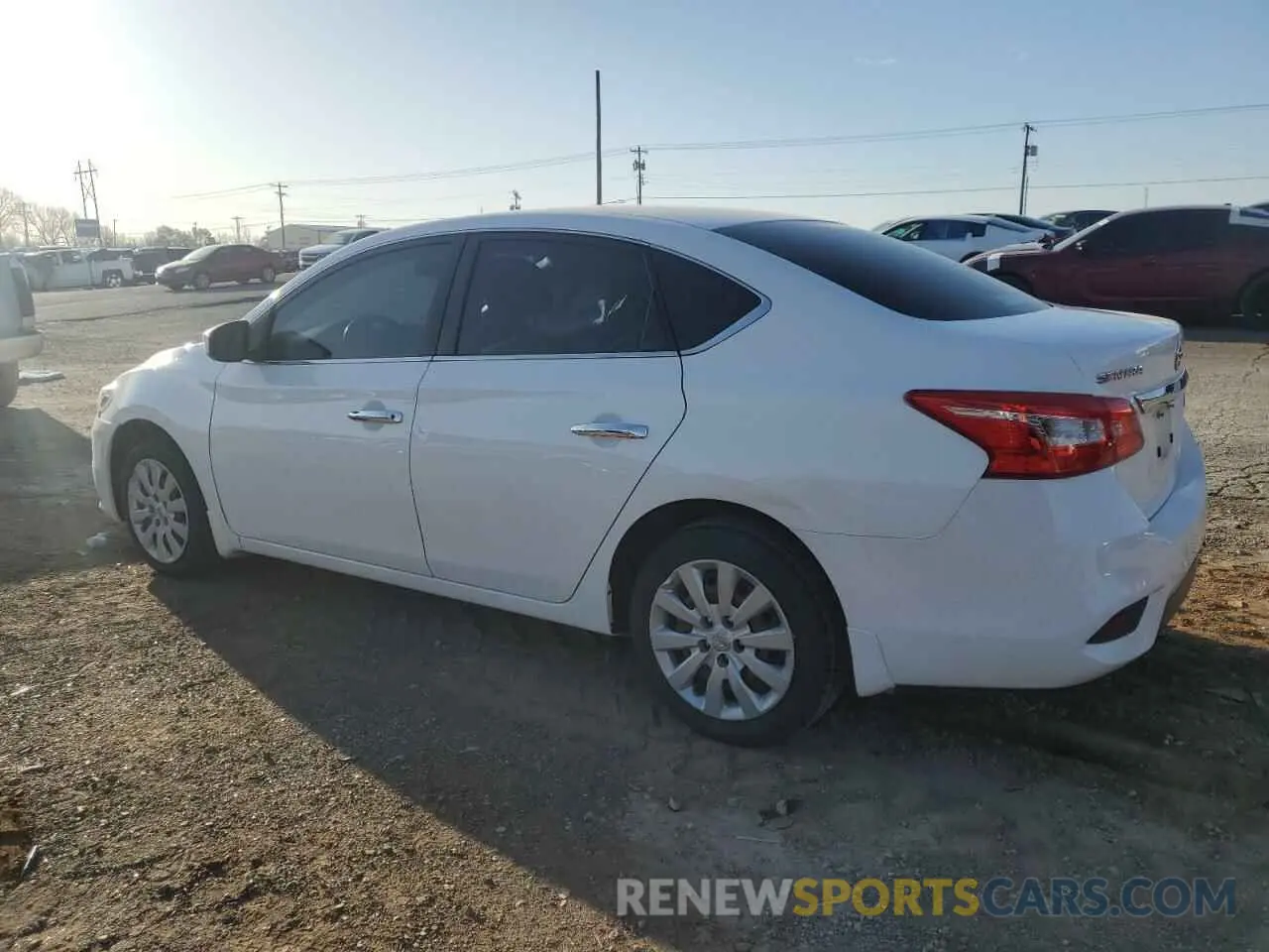 2 Photograph of a damaged car 3N1AB7APXKY366787 NISSAN SENTRA 2019