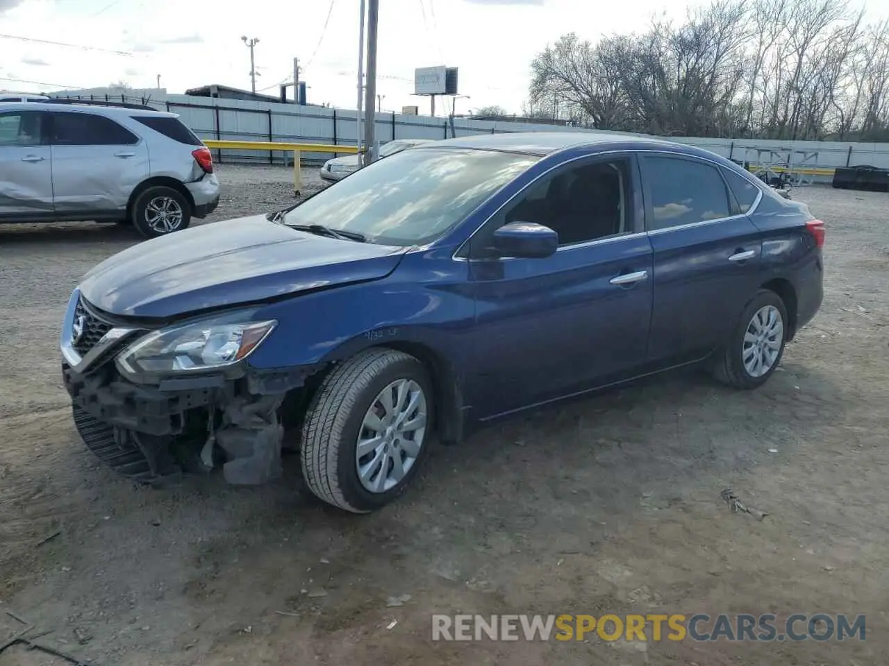 1 Фотография поврежденного автомобиля 3N1AB7APXKY366952 NISSAN SENTRA 2019