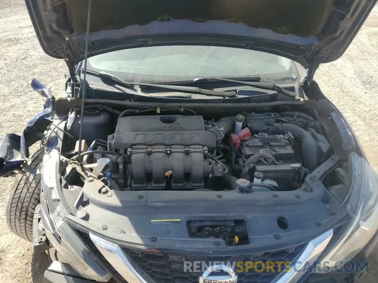 11 Фотография поврежденного автомобиля 3N1AB7APXKY366952 NISSAN SENTRA 2019