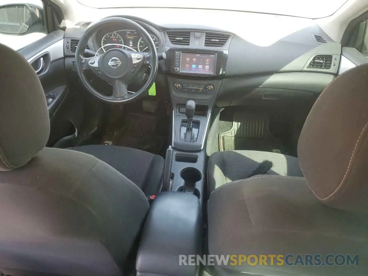 8 Фотография поврежденного автомобиля 3N1AB7APXKY366952 NISSAN SENTRA 2019
