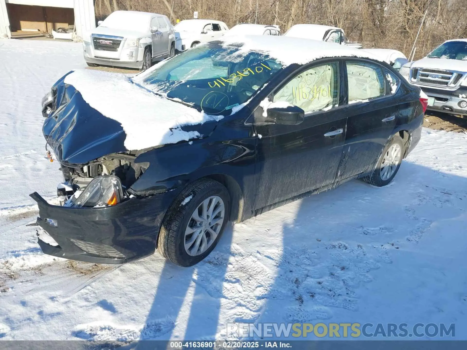 2 Фотография поврежденного автомобиля 3N1AB7APXKY367311 NISSAN SENTRA 2019