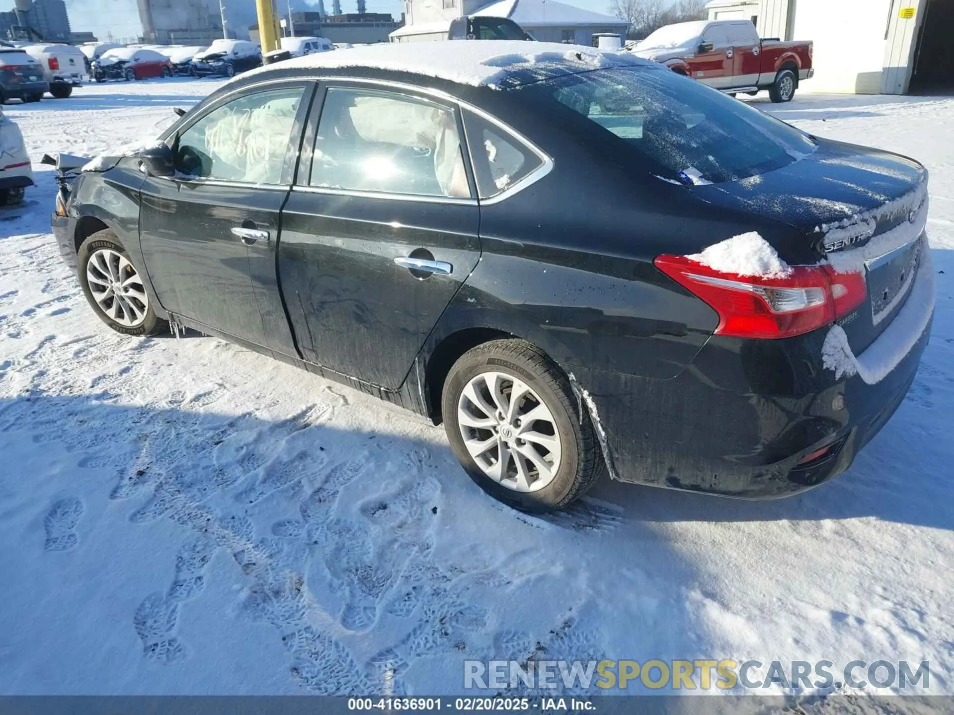 3 Фотография поврежденного автомобиля 3N1AB7APXKY367311 NISSAN SENTRA 2019