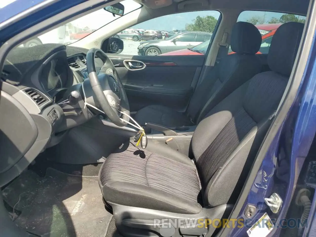 7 Photograph of a damaged car 3N1AB7APXKY378342 NISSAN SENTRA 2019