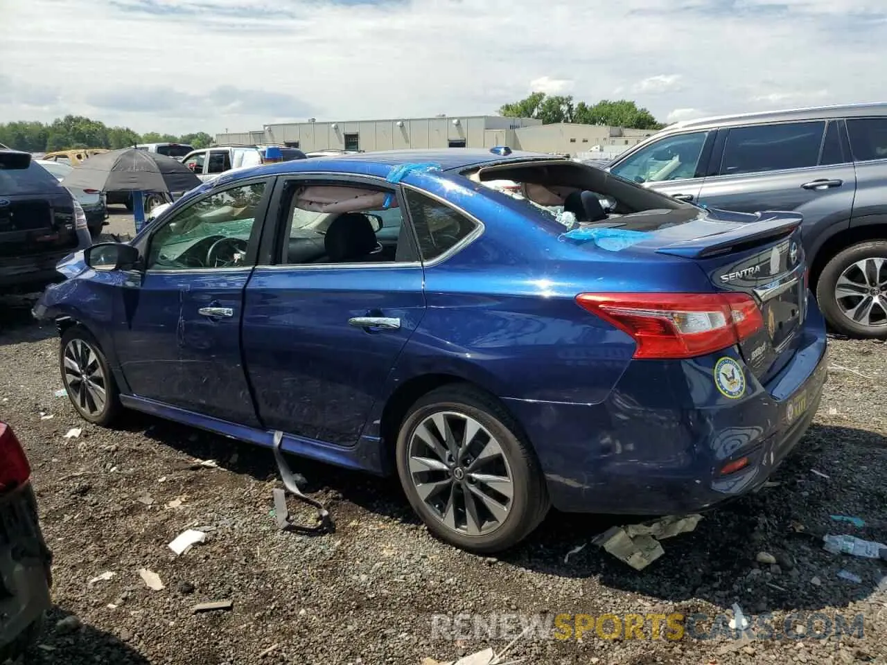 2 Фотография поврежденного автомобиля 3N1AB7APXKY379409 NISSAN SENTRA 2019