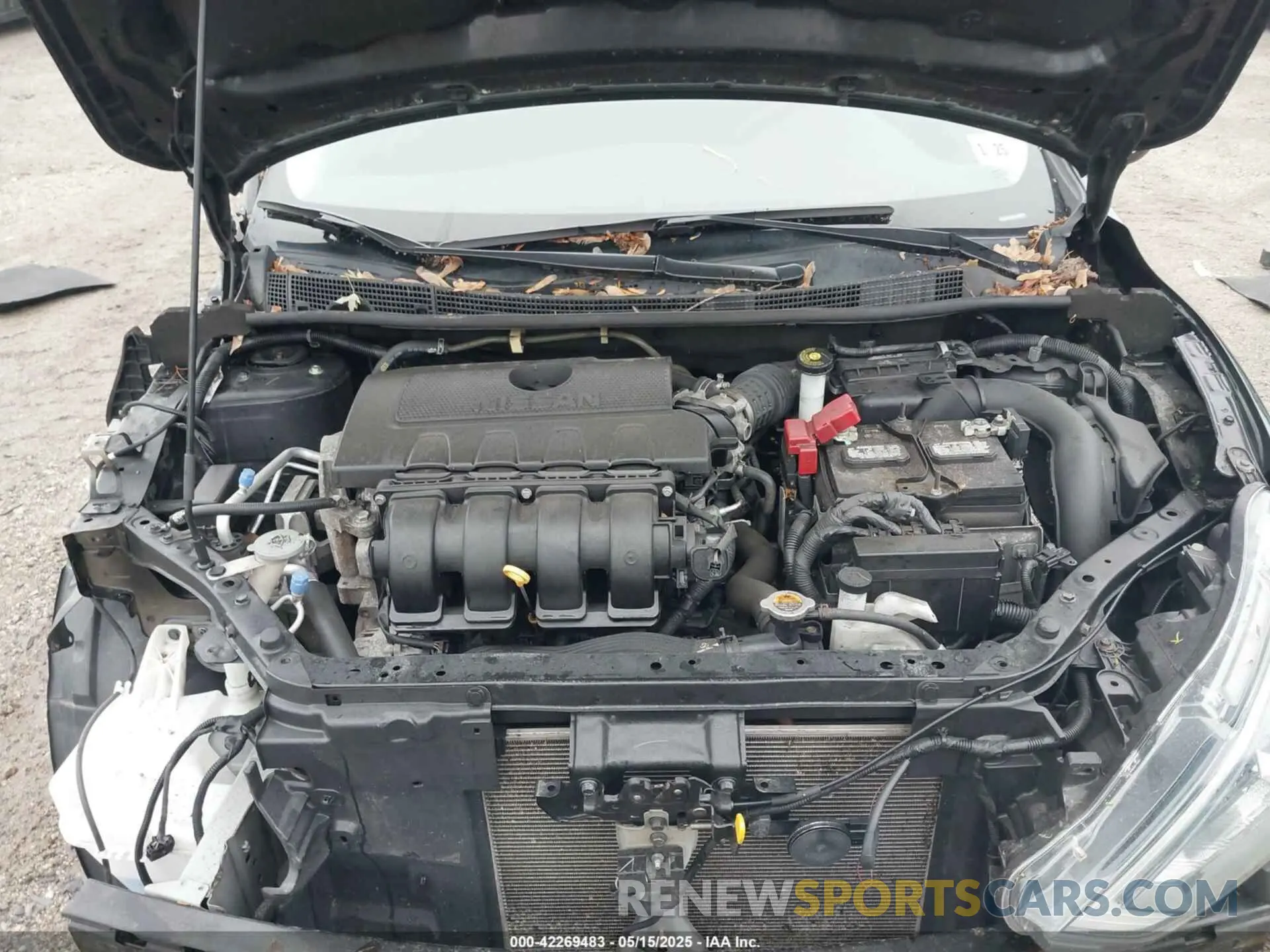 10 Фотография поврежденного автомобиля 3N1AB7APXKY393651 NISSAN SENTRA 2019