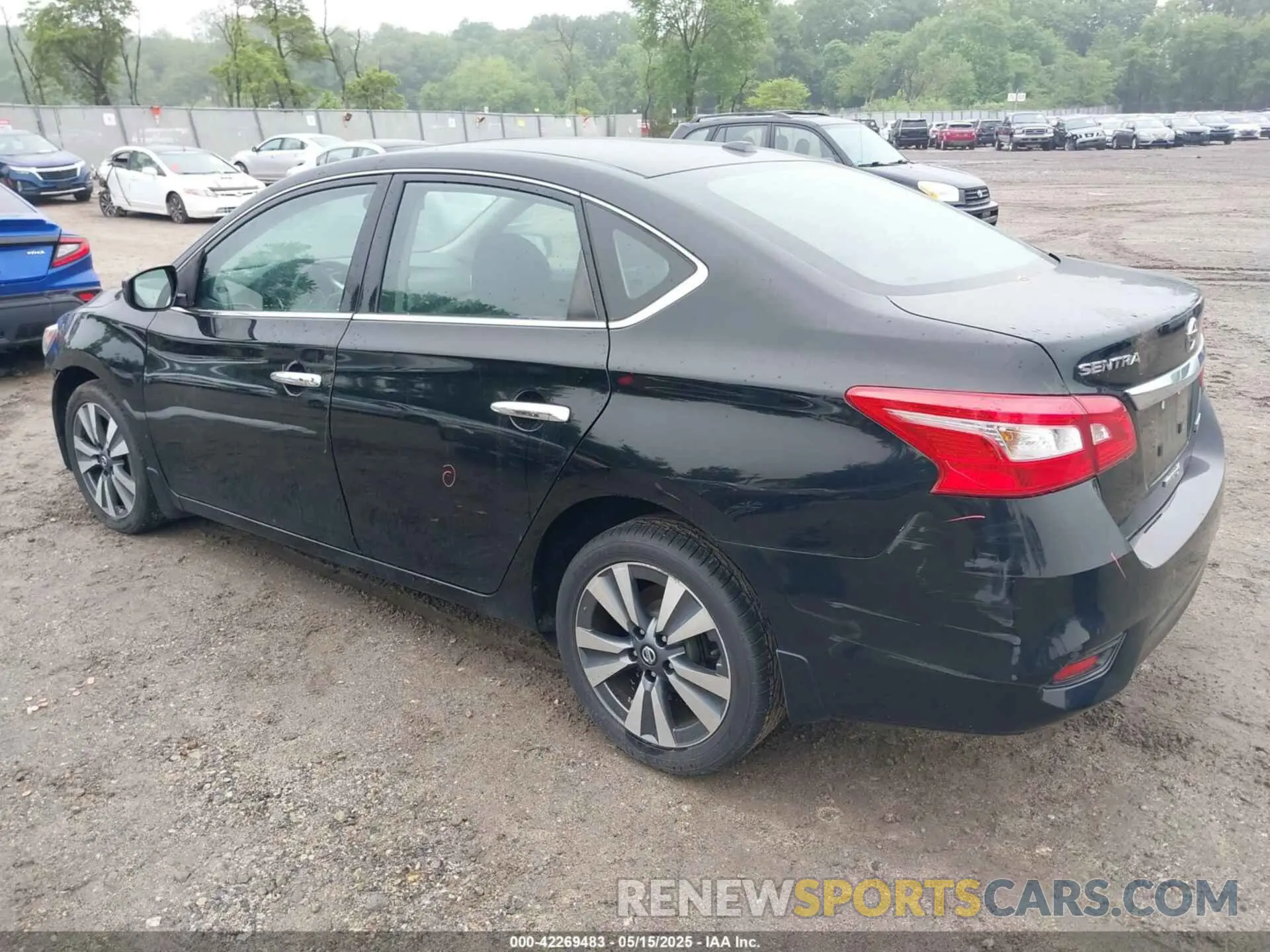3 Фотография поврежденного автомобиля 3N1AB7APXKY393651 NISSAN SENTRA 2019