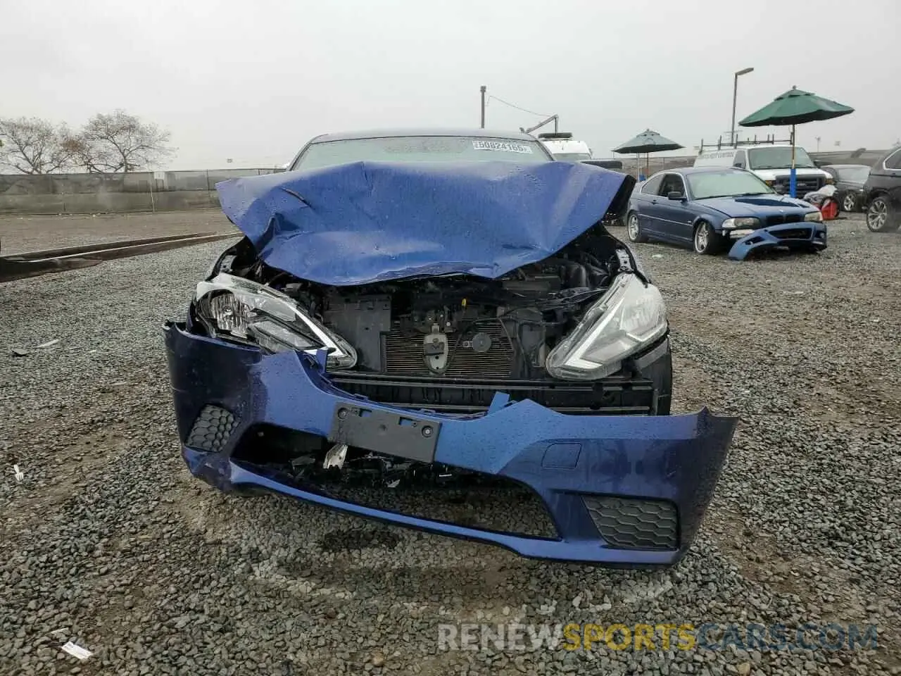 5 Photograph of a damaged car 3N1AB7APXKY402591 NISSAN SENTRA 2019