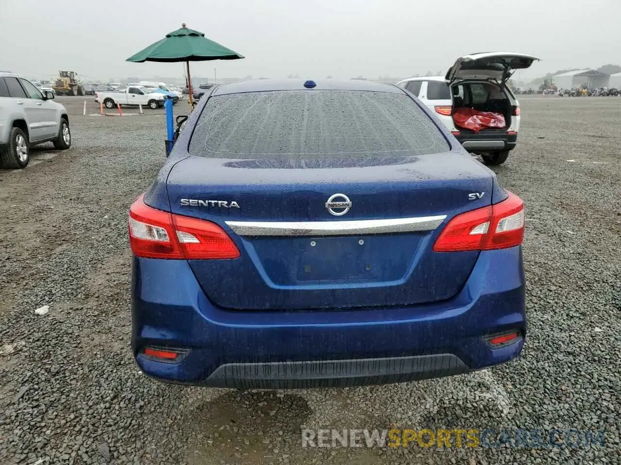 6 Photograph of a damaged car 3N1AB7APXKY402591 NISSAN SENTRA 2019