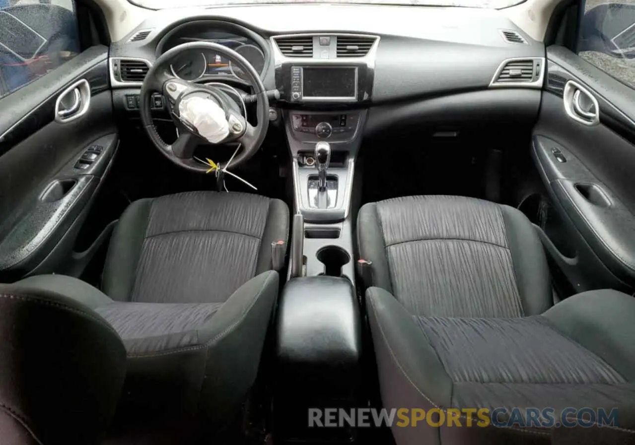 8 Photograph of a damaged car 3N1AB7APXKY402591 NISSAN SENTRA 2019
