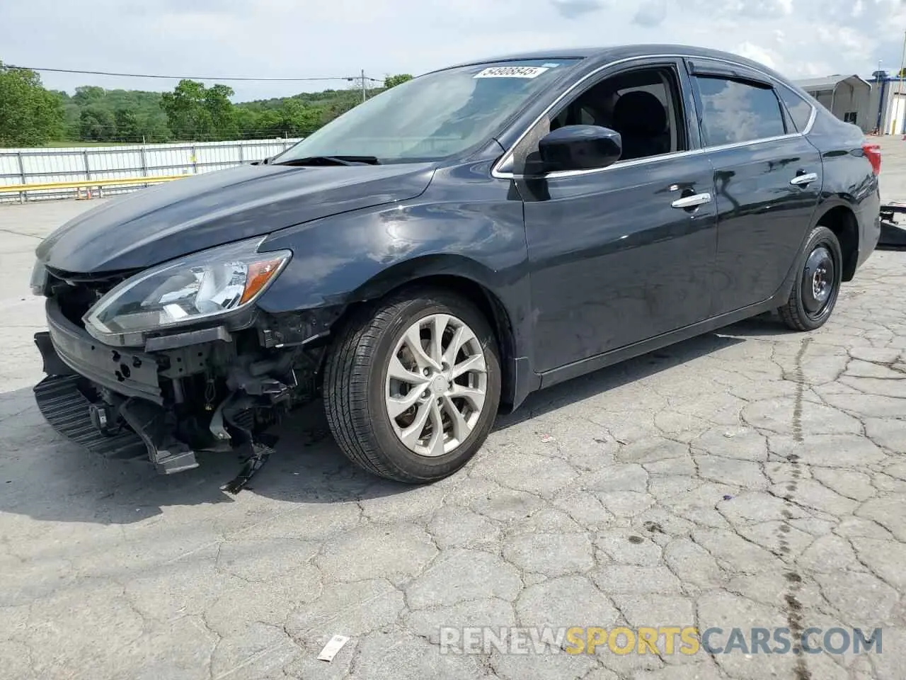 1 Фотография поврежденного автомобиля 3N1AB7APXKY404681 NISSAN SENTRA 2019