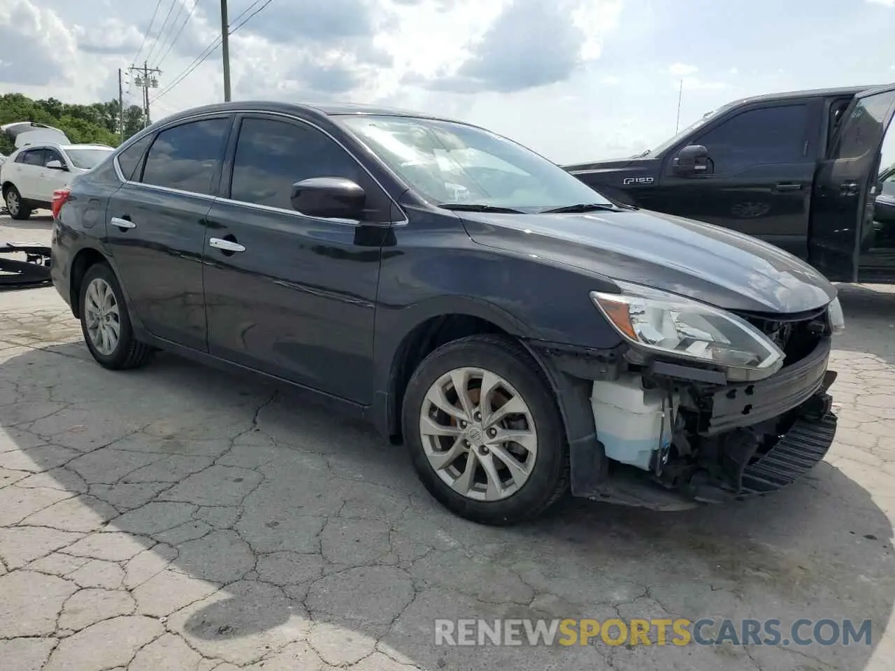 4 Фотография поврежденного автомобиля 3N1AB7APXKY404681 NISSAN SENTRA 2019