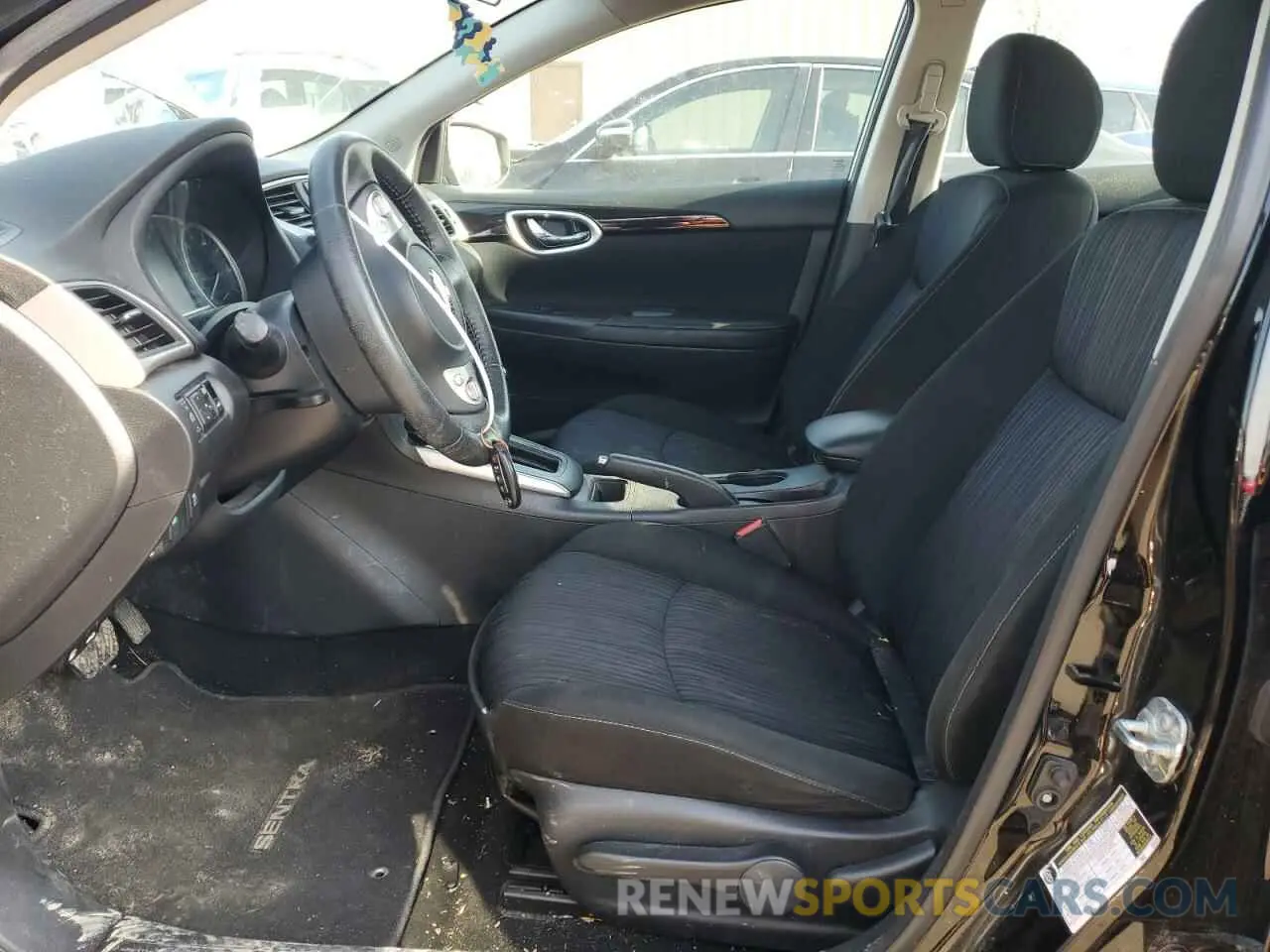 7 Photograph of a damaged car 3N1AB7APXKY405555 NISSAN SENTRA 2019