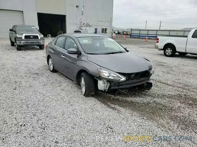 10 Photograph of a damaged car 3N1AB7APXKY417673 NISSAN SENTRA 2019