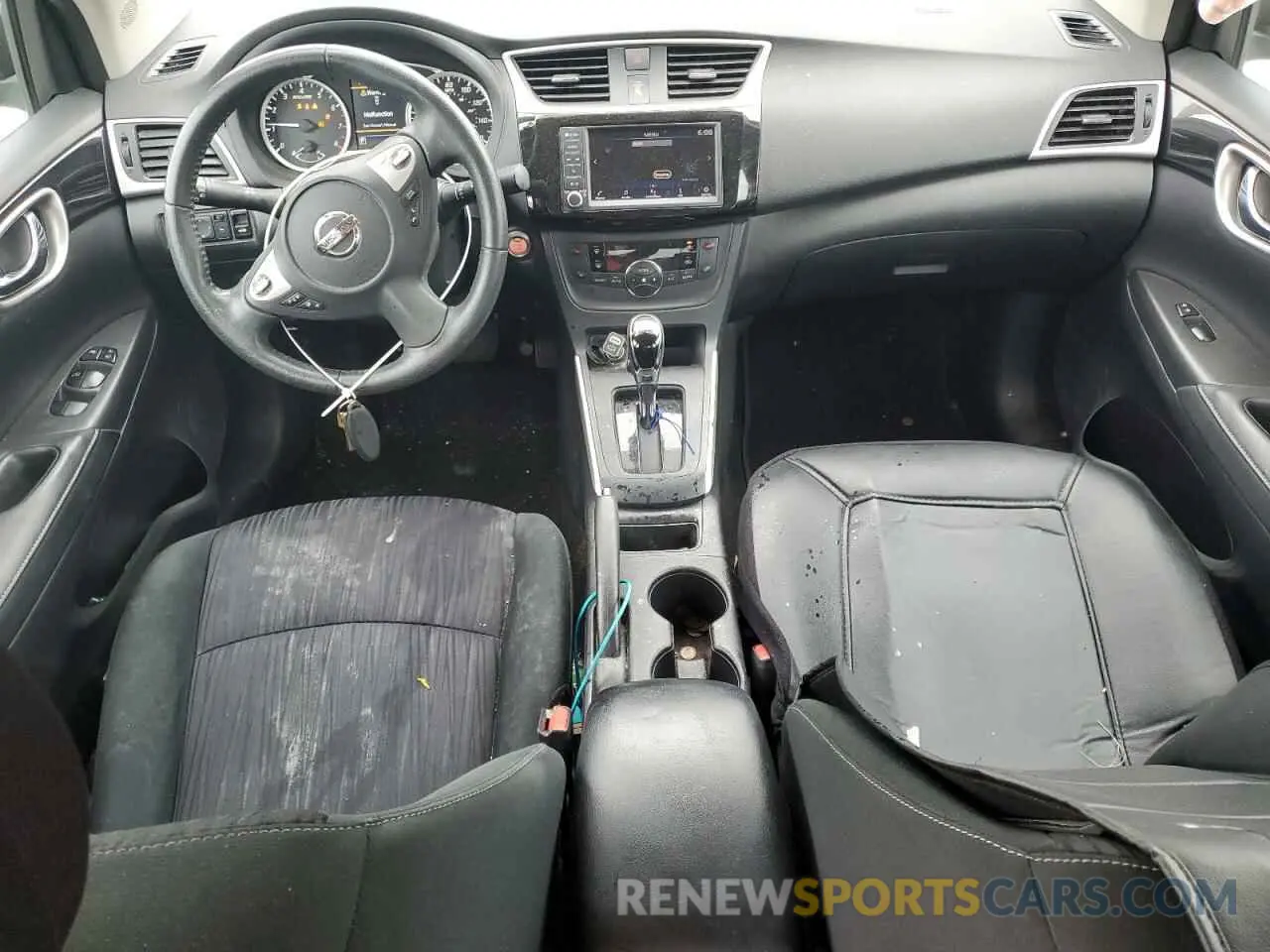 8 Photograph of a damaged car 3N1AB7APXKY417673 NISSAN SENTRA 2019