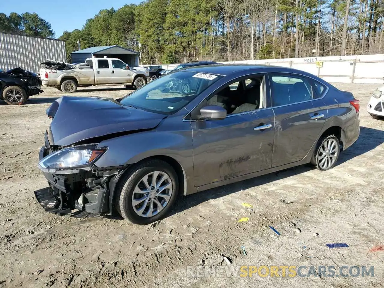 1 Фотография поврежденного автомобиля 3N1AB7APXKY428530 NISSAN SENTRA 2019