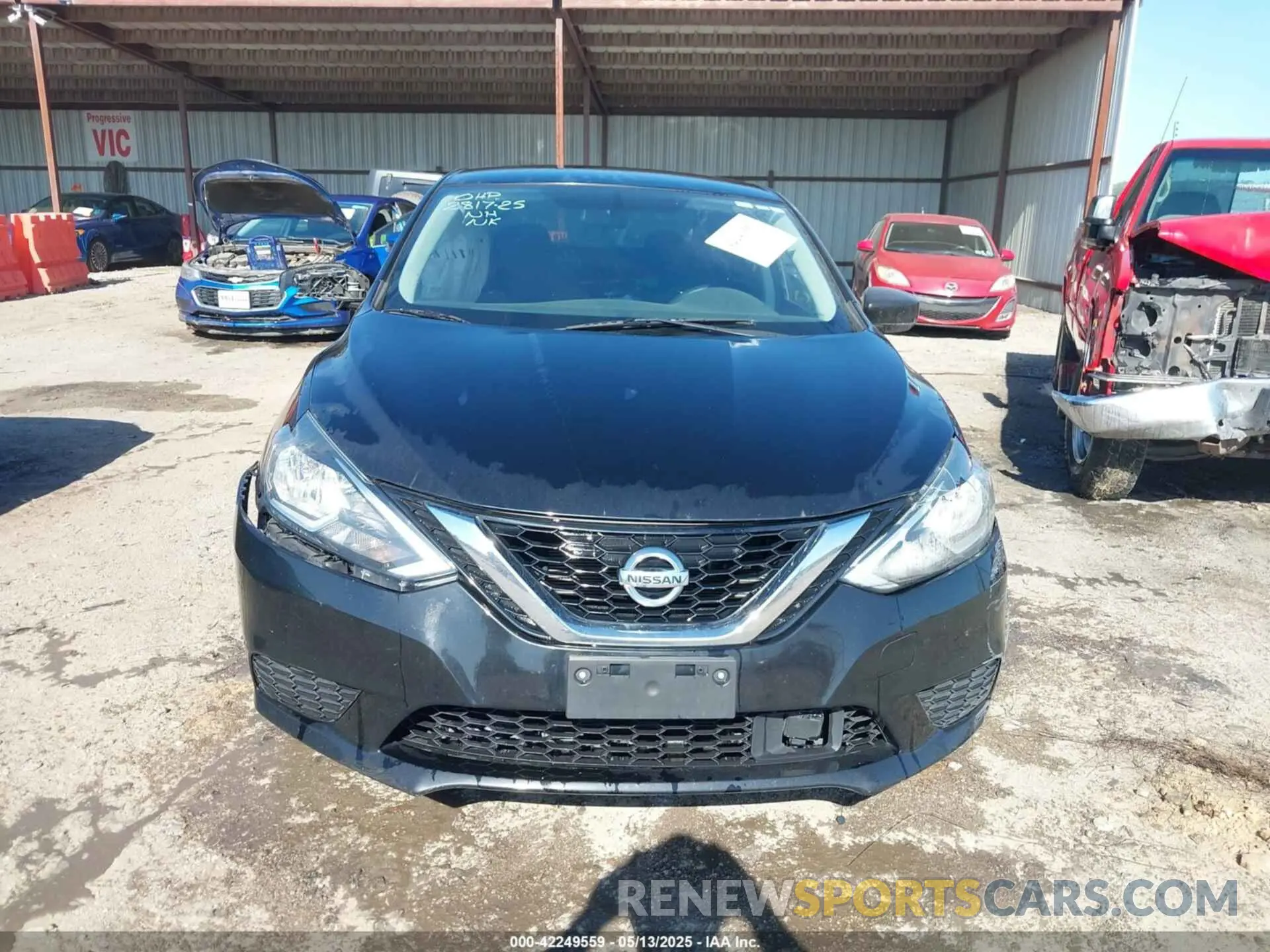 11 Фотография поврежденного автомобиля 3N1AB7APXKY430231 NISSAN SENTRA 2019