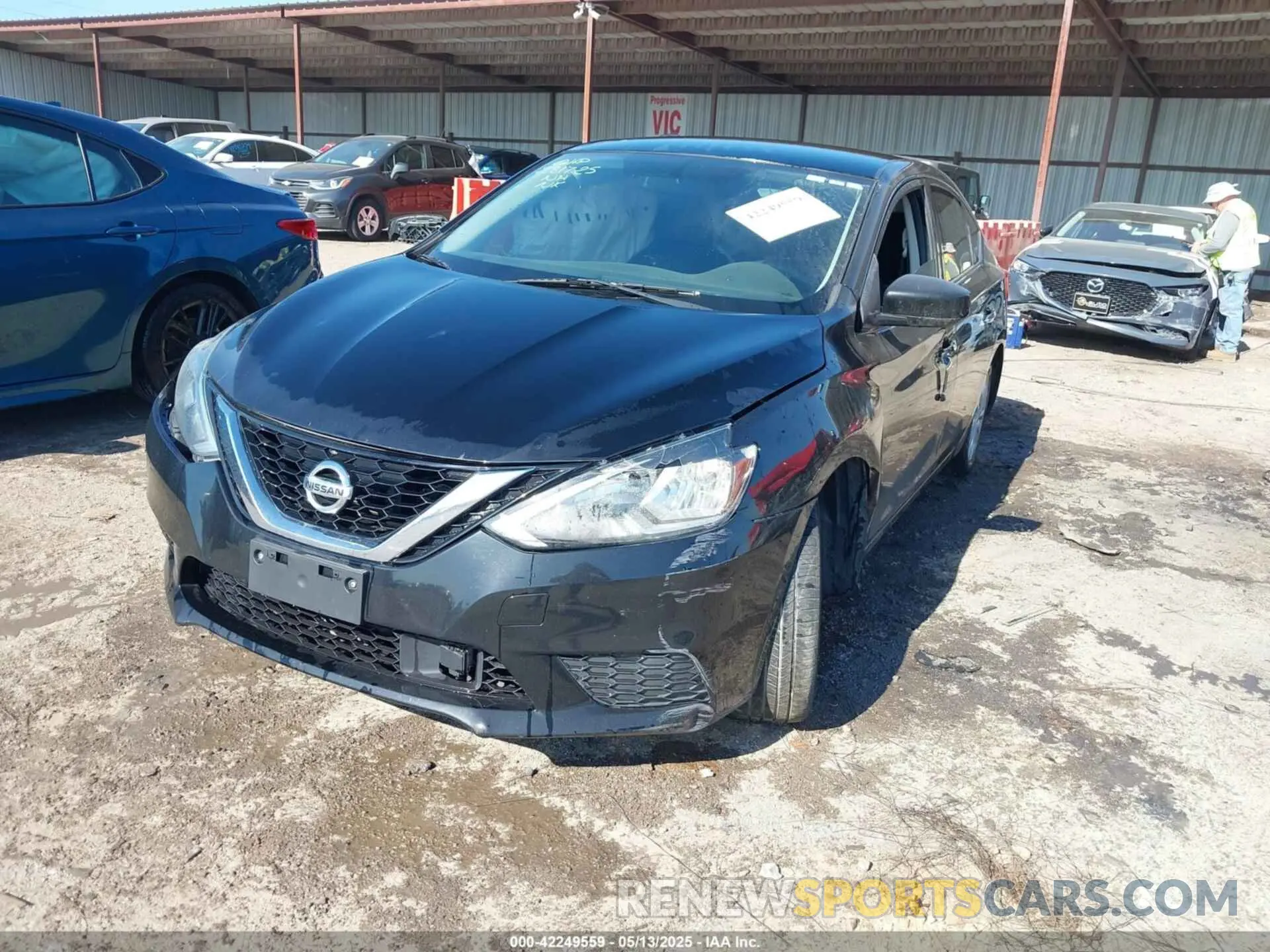 2 Фотография поврежденного автомобиля 3N1AB7APXKY430231 NISSAN SENTRA 2019