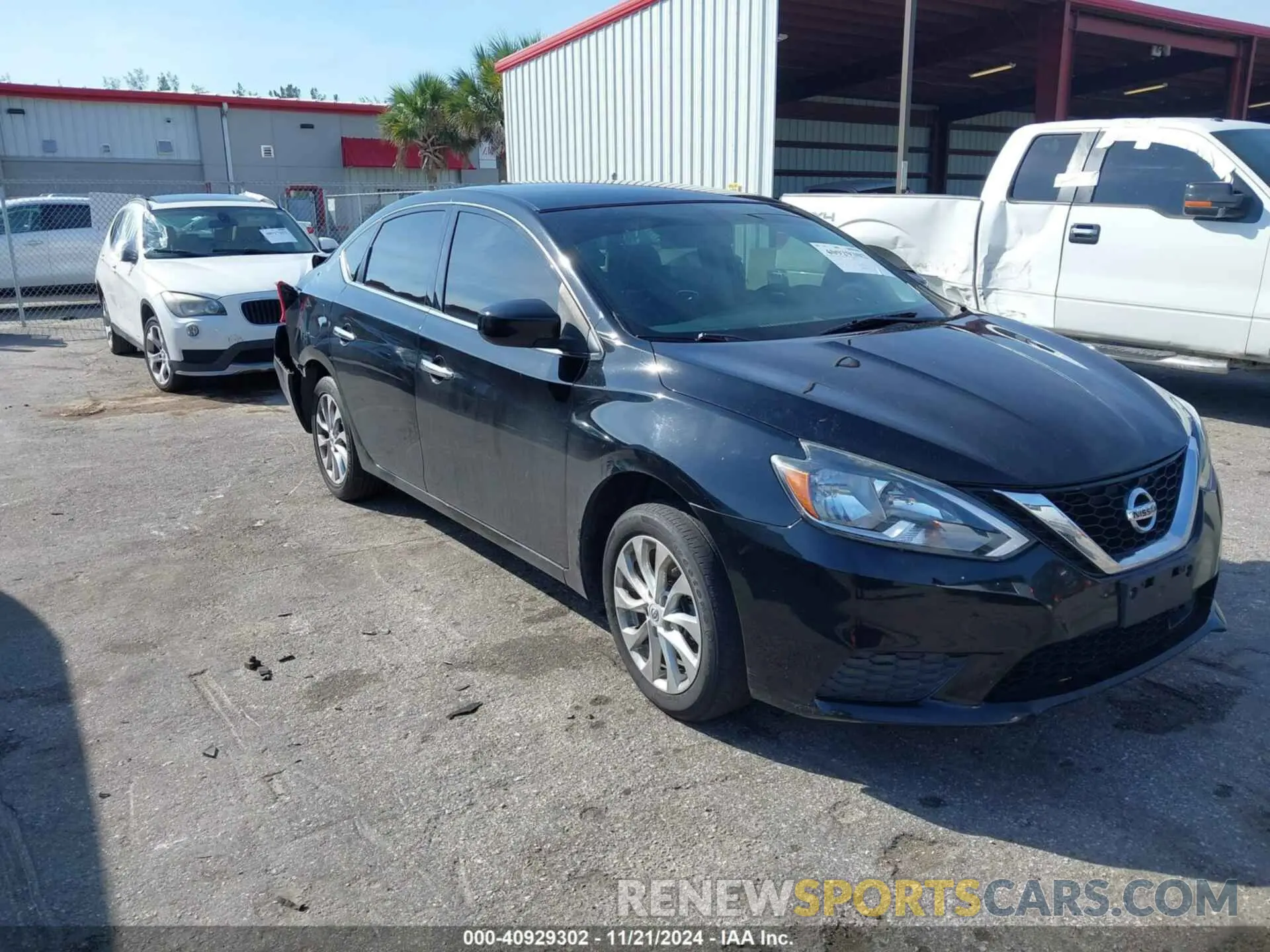 1 Фотография поврежденного автомобиля 3N1AB7APXKY431461 NISSAN SENTRA 2019