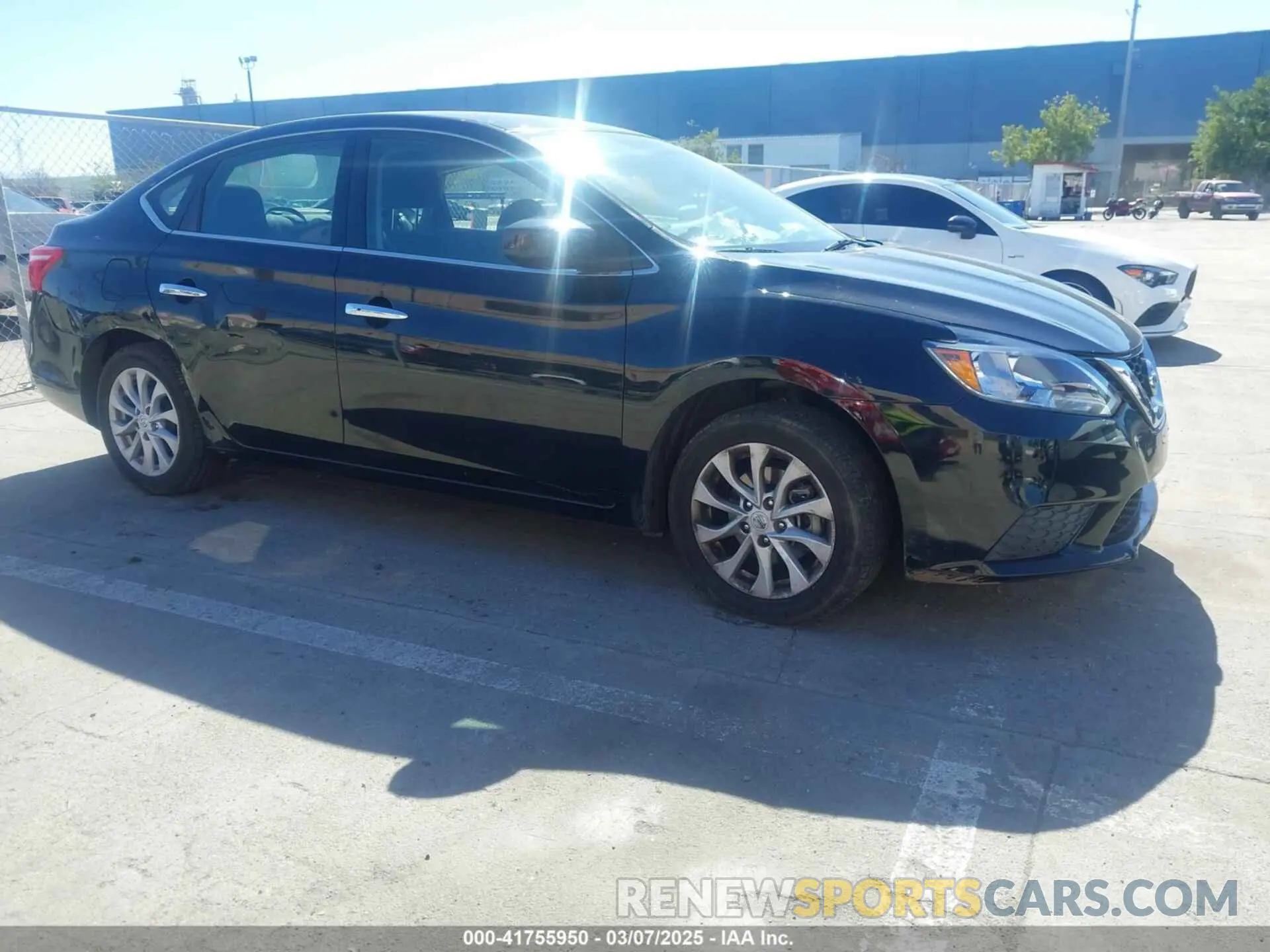 1 Photograph of a damaged car 3N1AB7APXKY434084 NISSAN SENTRA 2019