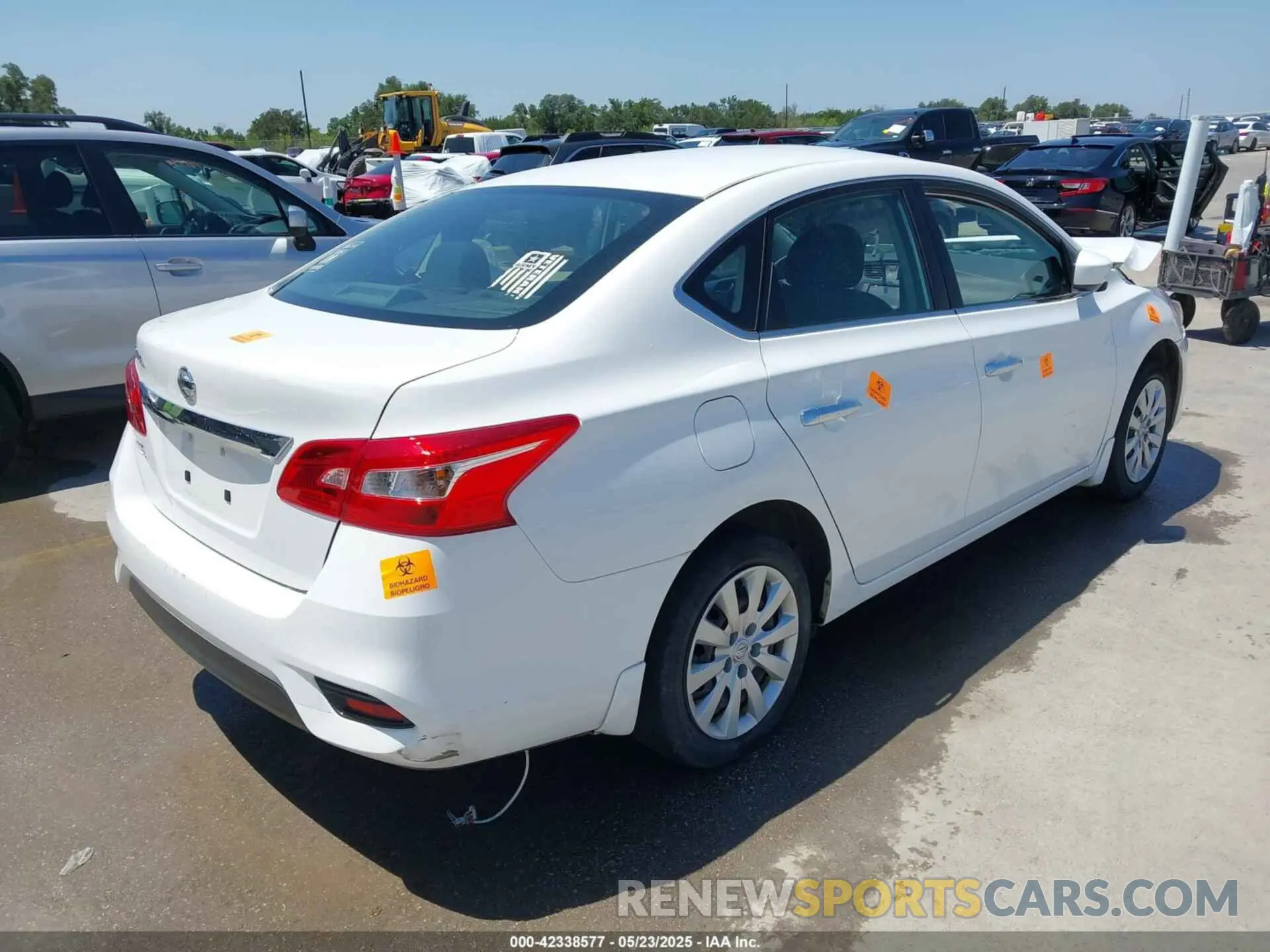 4 Photograph of a damaged car 3N1AB7APXKY457008 NISSAN SENTRA 2019