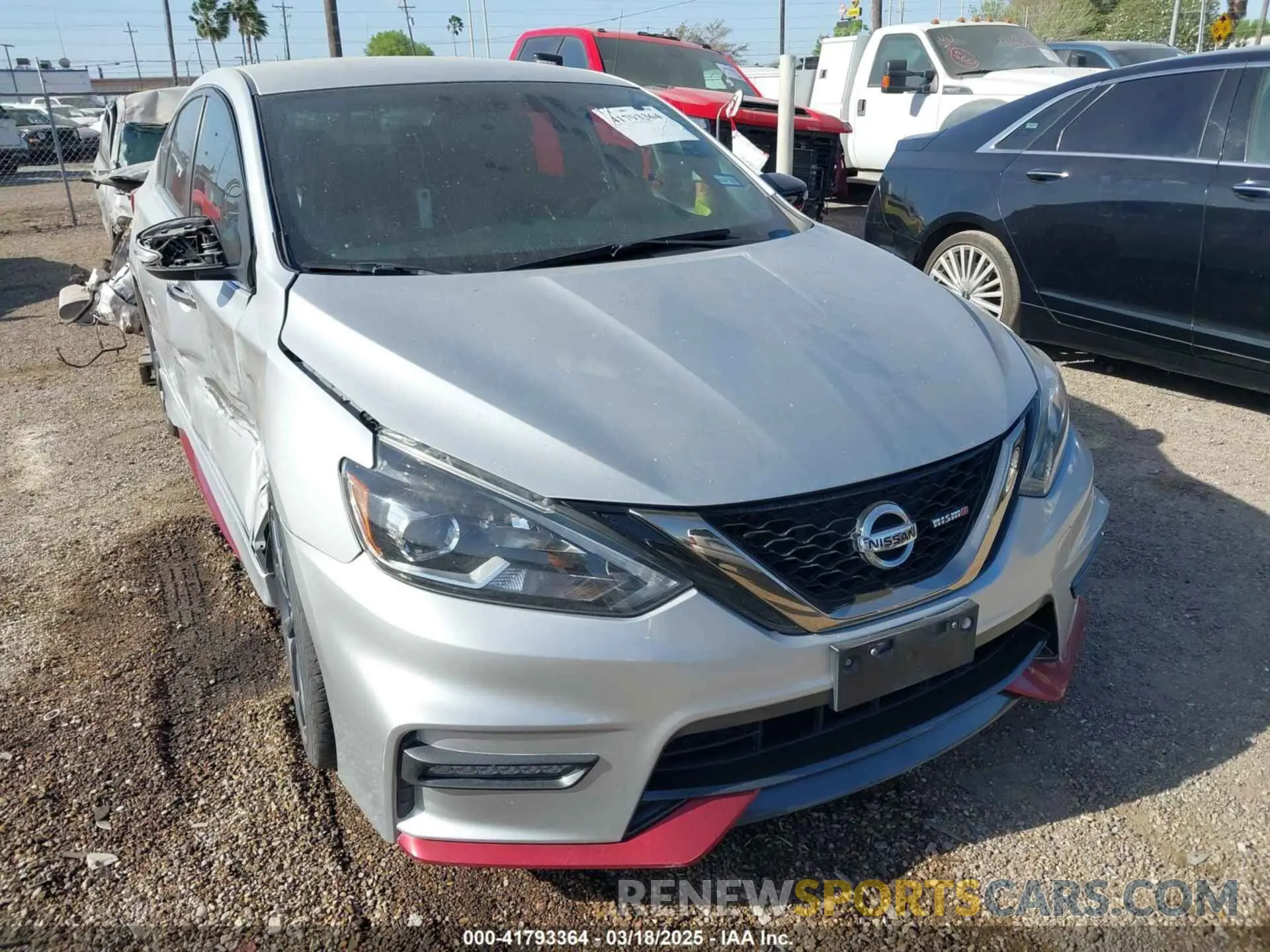 1 Фотография поврежденного автомобиля 3N1CB7AP4KY257430 NISSAN SENTRA 2019
