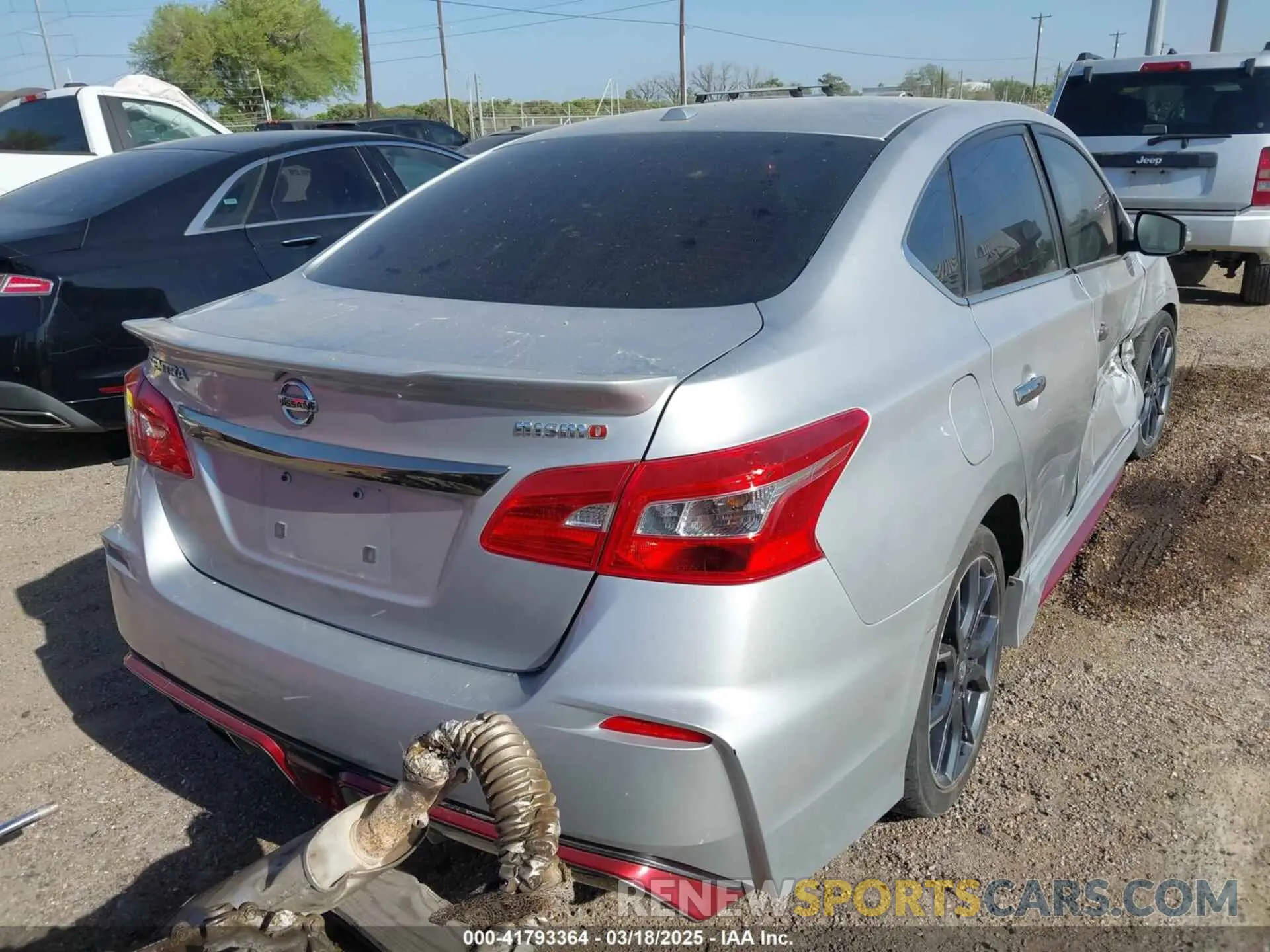 4 Фотография поврежденного автомобиля 3N1CB7AP4KY257430 NISSAN SENTRA 2019