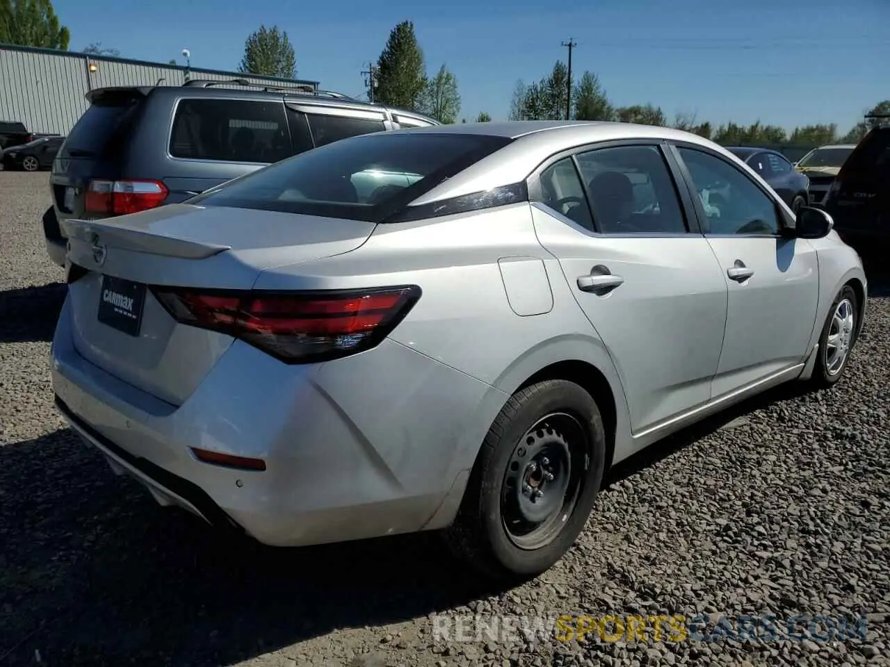 3 Photograph of a damaged car 3N1AB8BV0LY254469 NISSAN SENTRA 2020