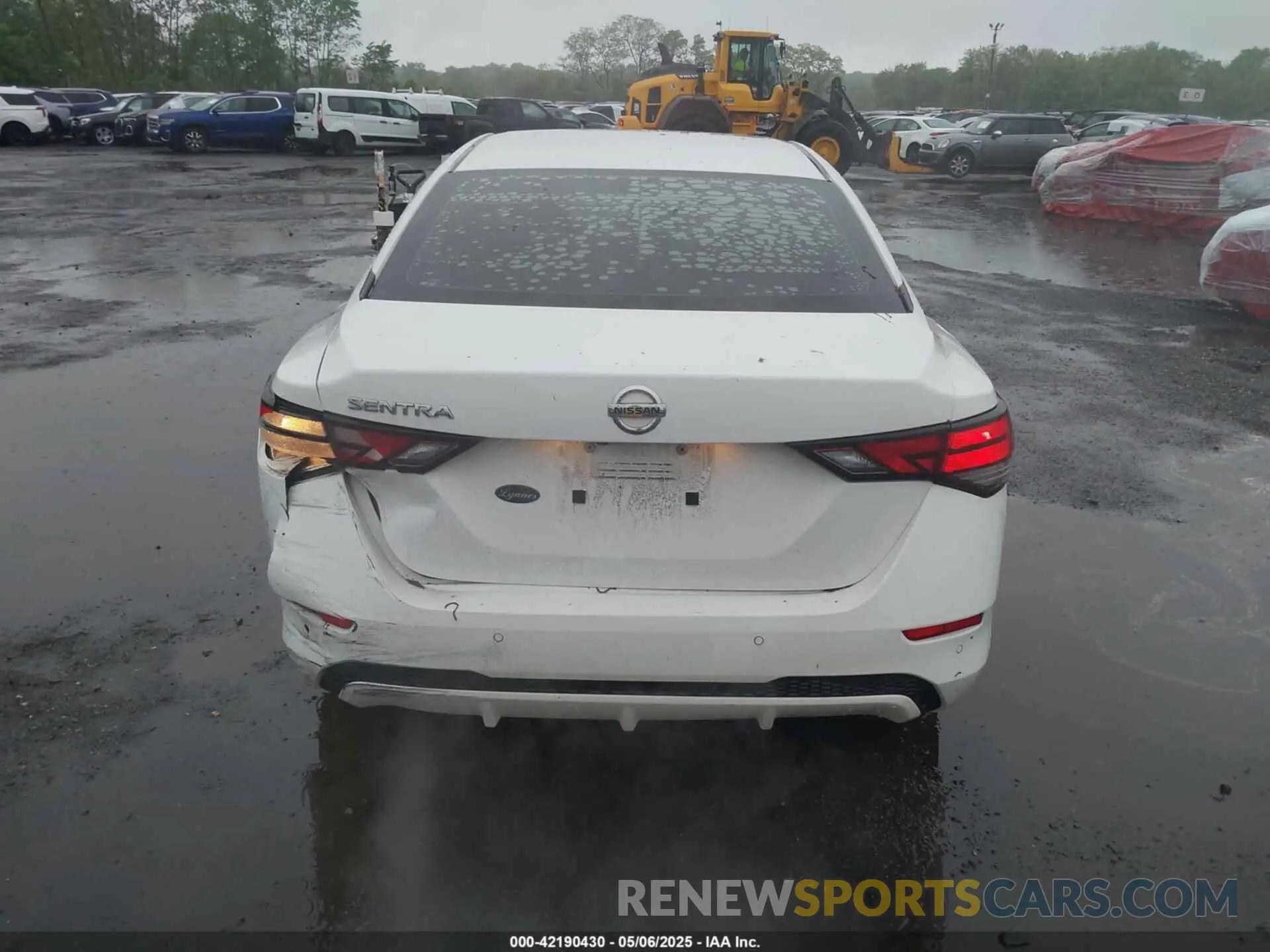 16 Photograph of a damaged car 3N1AB8BV1LY242900 NISSAN SENTRA 2020