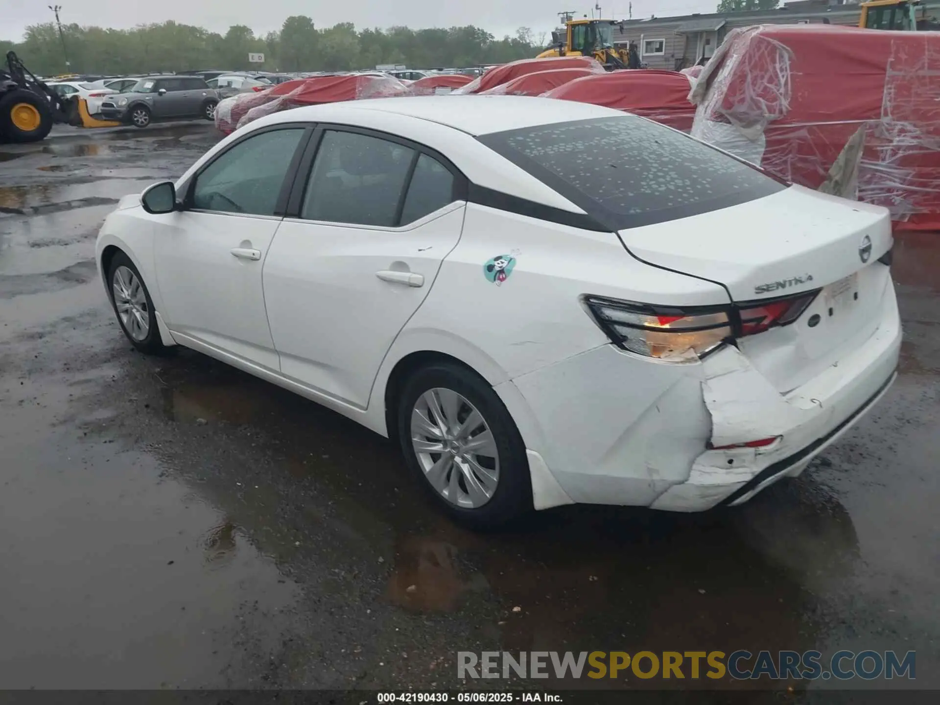 3 Photograph of a damaged car 3N1AB8BV1LY242900 NISSAN SENTRA 2020