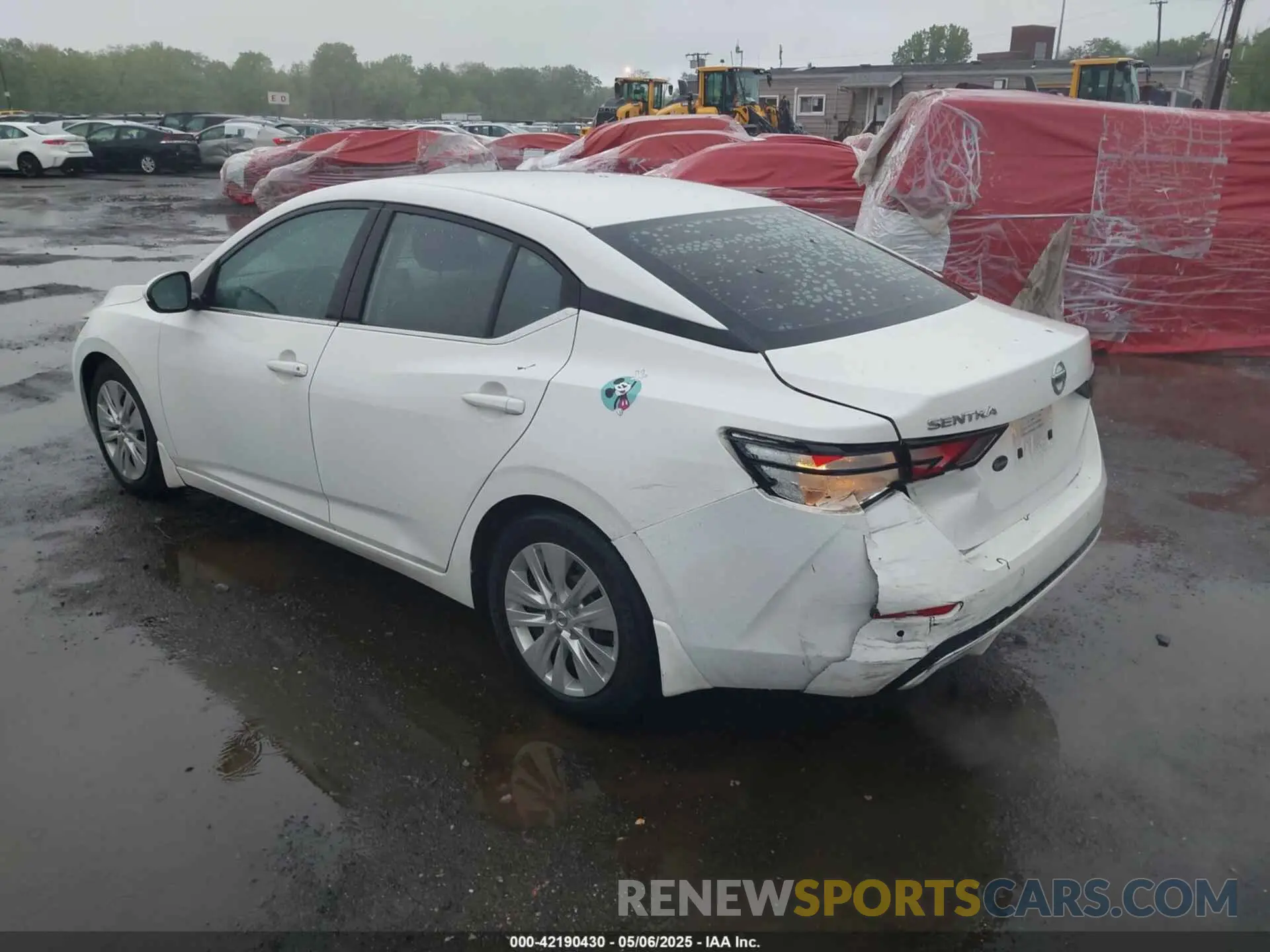 6 Photograph of a damaged car 3N1AB8BV1LY242900 NISSAN SENTRA 2020