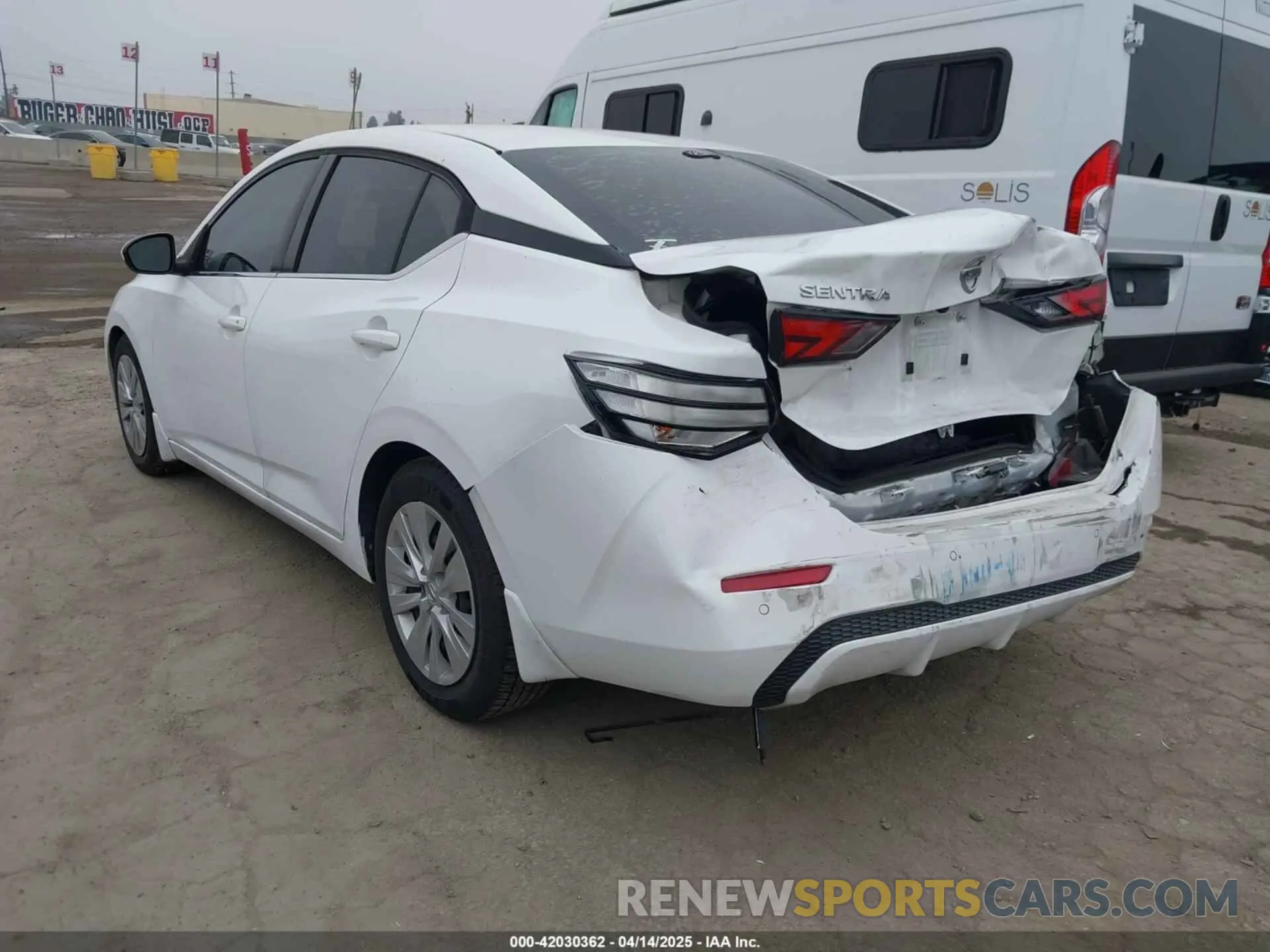 3 Фотография поврежденного автомобиля 3N1AB8BV1LY251208 NISSAN SENTRA 2020