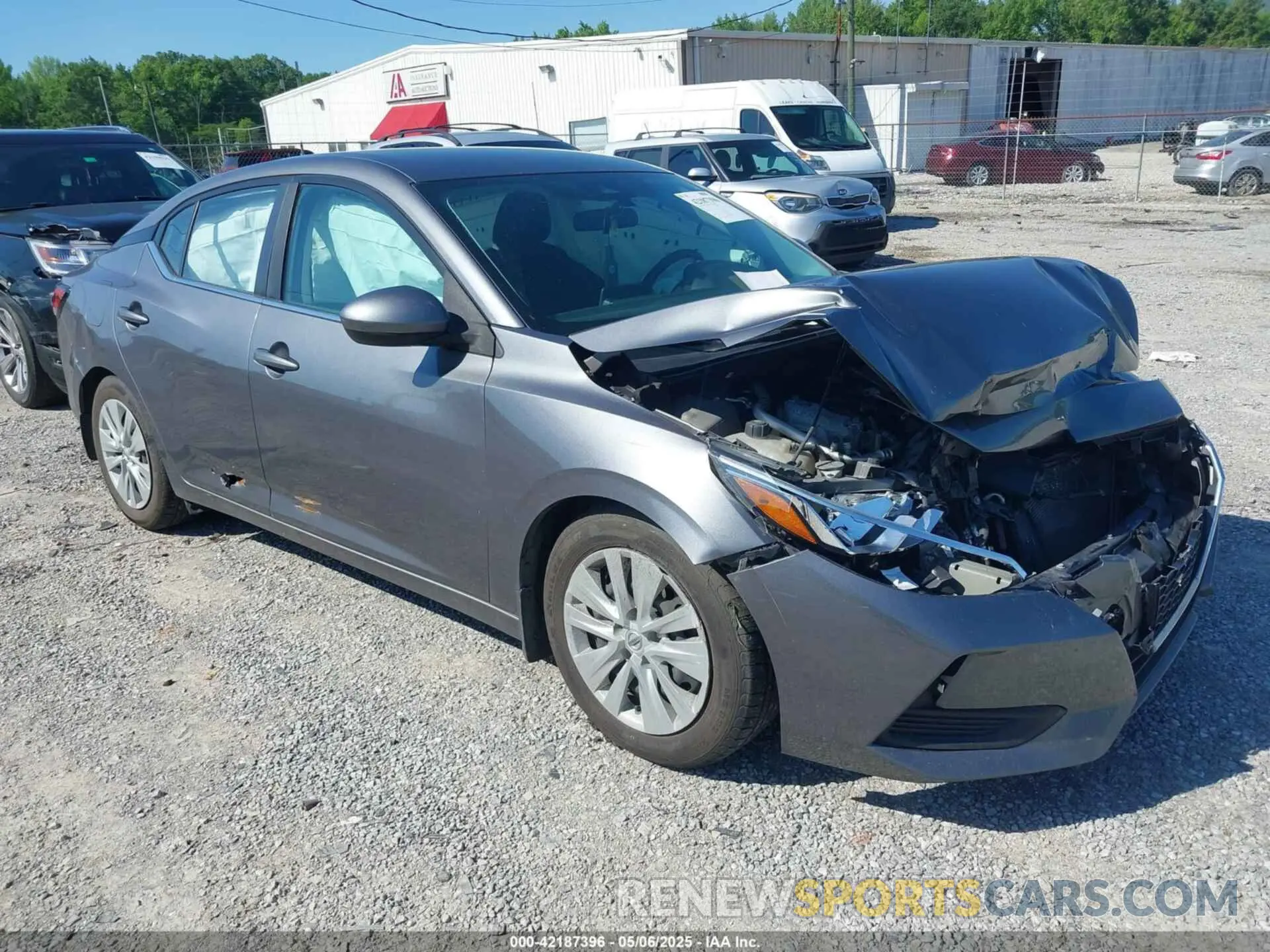 1 Photograph of a damaged car 3N1AB8BV1LY308099 NISSAN SENTRA 2020