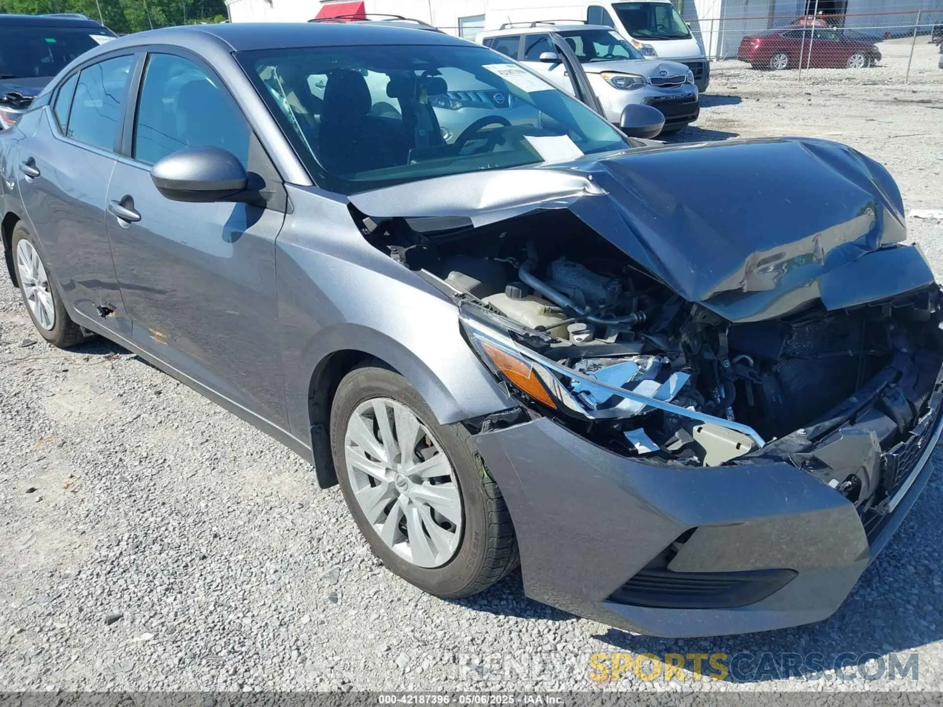 17 Photograph of a damaged car 3N1AB8BV1LY308099 NISSAN SENTRA 2020