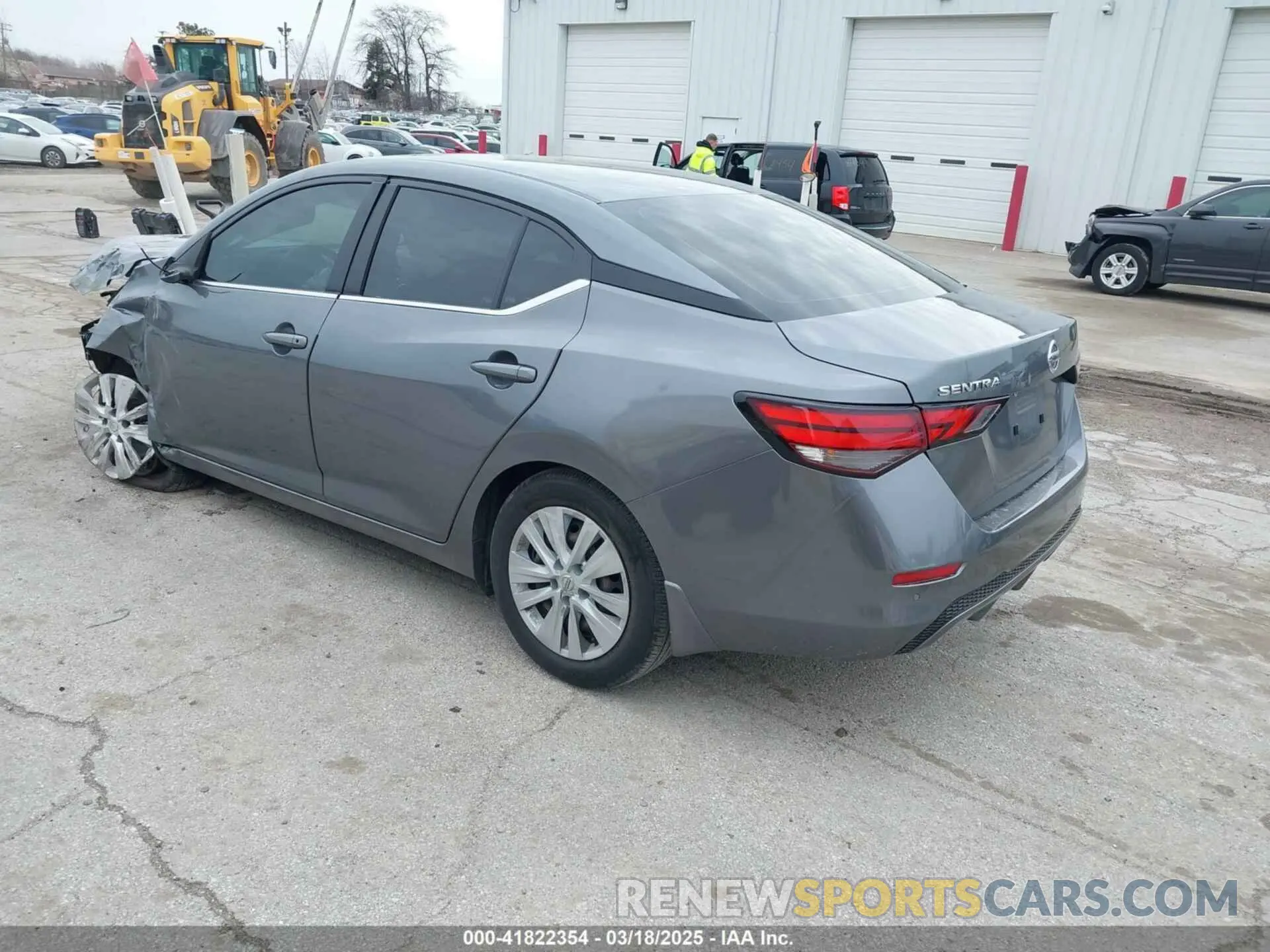 3 Photograph of a damaged car 3N1AB8BV2LY255414 NISSAN SENTRA 2020