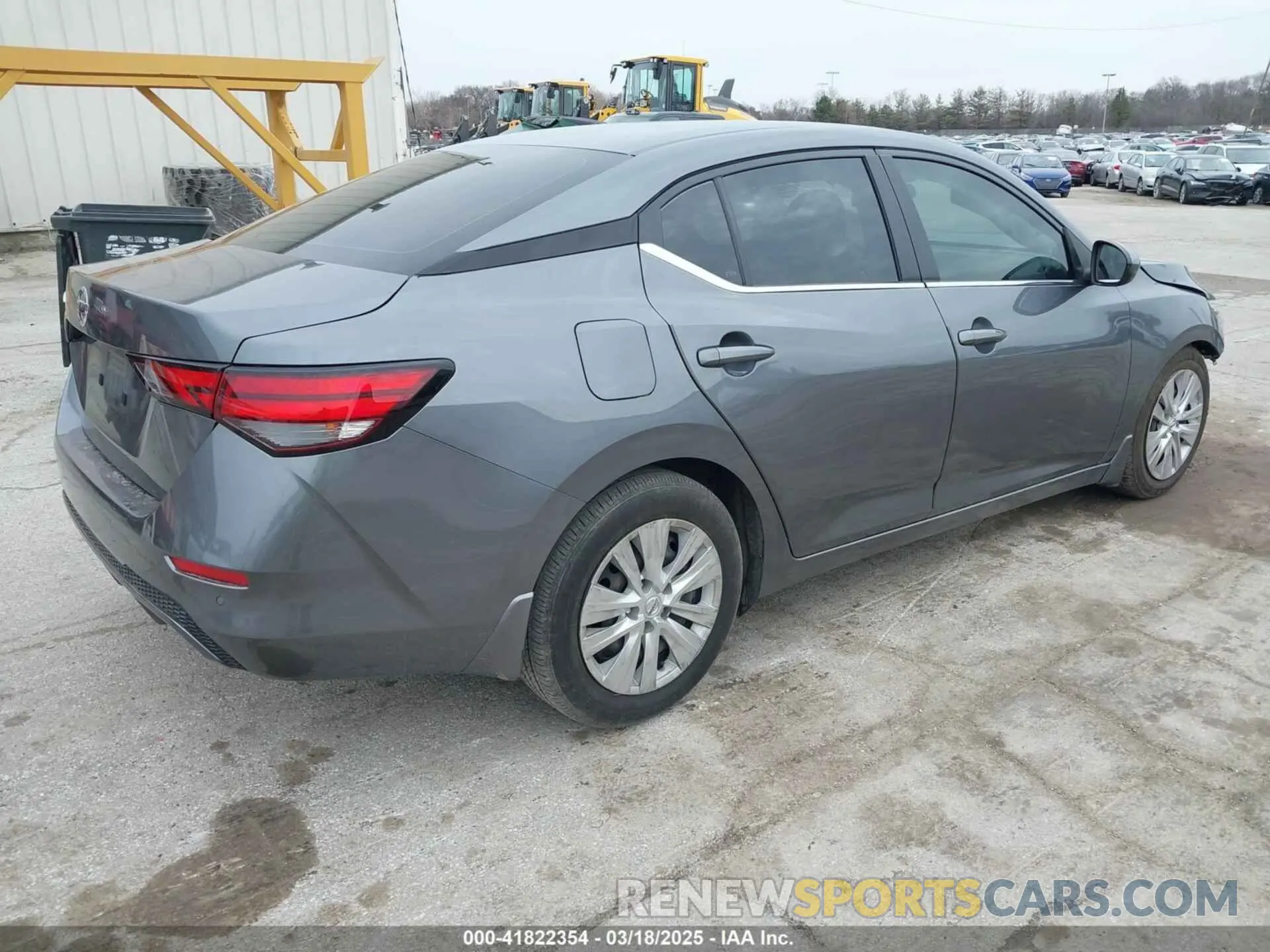 4 Photograph of a damaged car 3N1AB8BV2LY255414 NISSAN SENTRA 2020