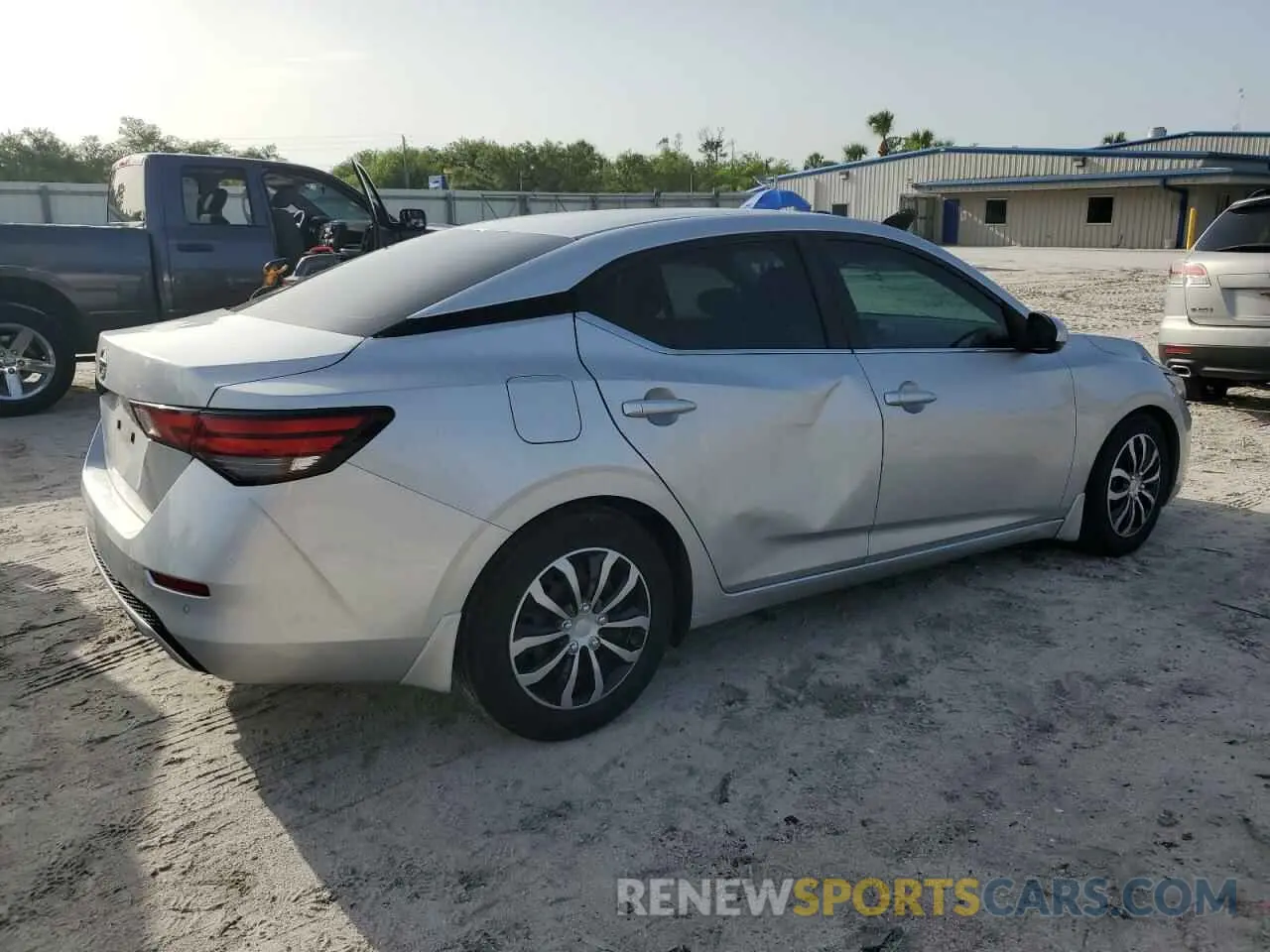 3 Photograph of a damaged car 3N1AB8BV2LY268129 NISSAN SENTRA 2020