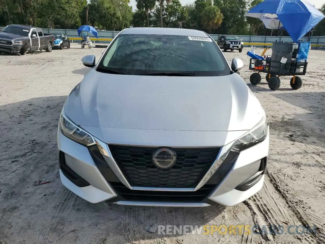 5 Photograph of a damaged car 3N1AB8BV2LY268129 NISSAN SENTRA 2020