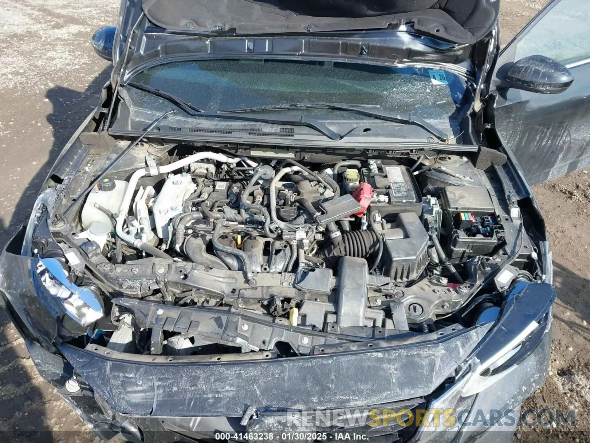 10 Photograph of a damaged car 3N1AB8BV2LY286257 NISSAN SENTRA 2020
