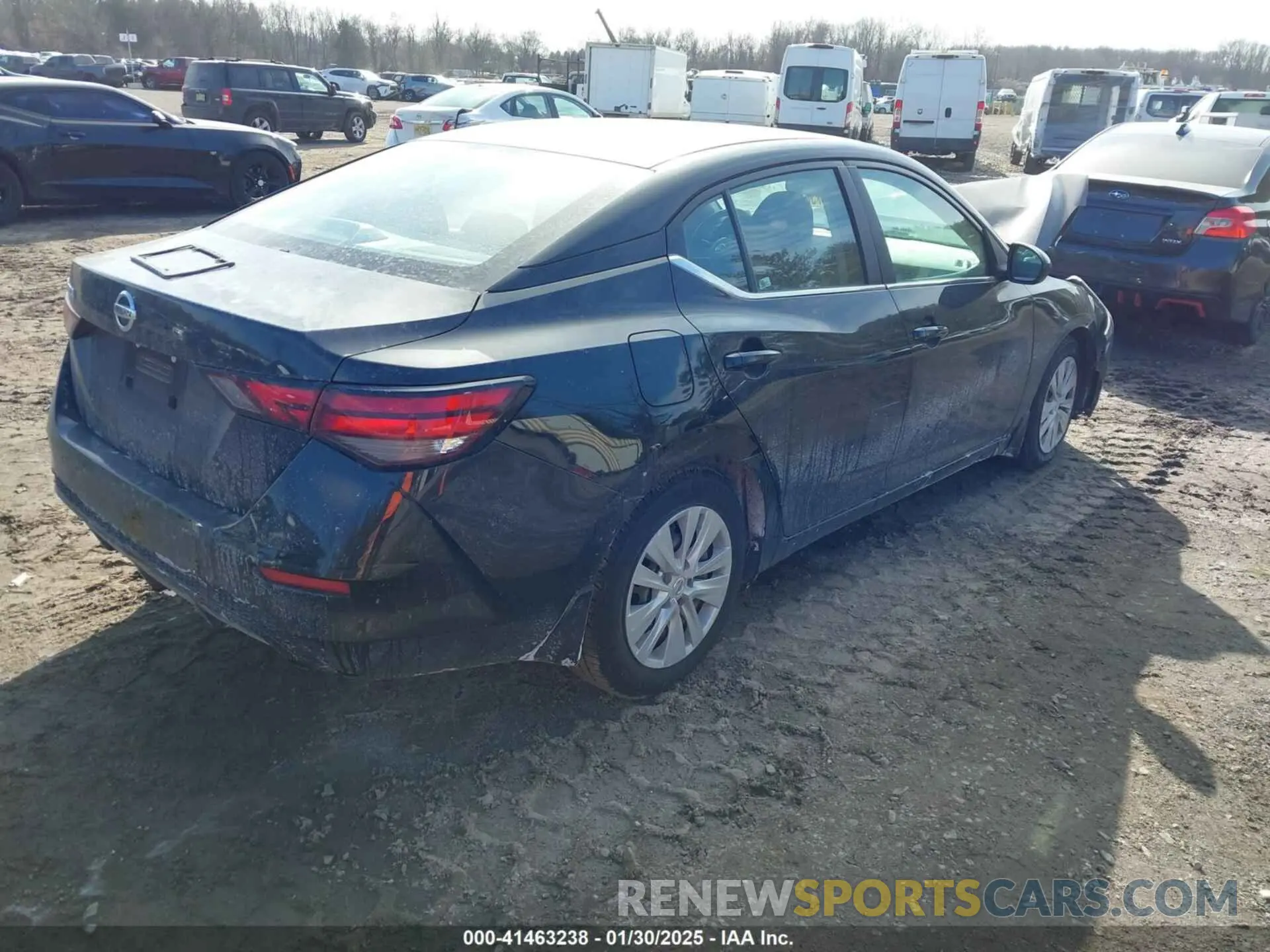 4 Photograph of a damaged car 3N1AB8BV2LY286257 NISSAN SENTRA 2020