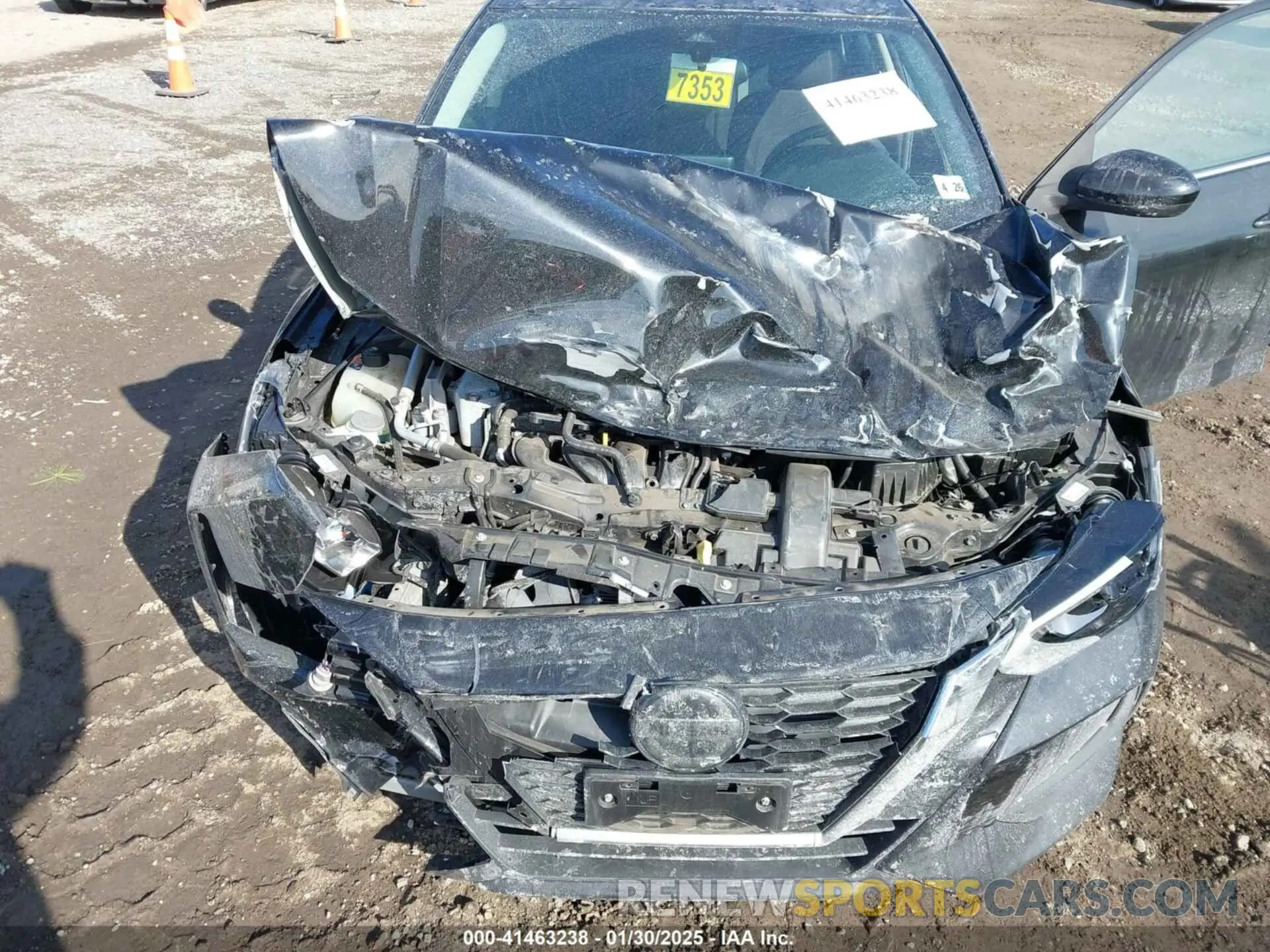 6 Photograph of a damaged car 3N1AB8BV2LY286257 NISSAN SENTRA 2020