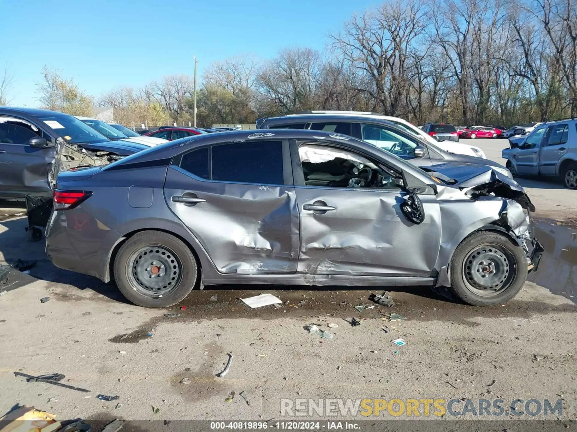 13 Фотография поврежденного автомобиля 3N1AB8BV2LY305972 NISSAN SENTRA 2020