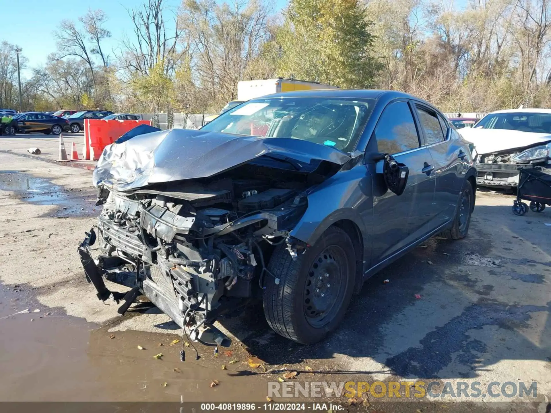 2 Фотография поврежденного автомобиля 3N1AB8BV2LY305972 NISSAN SENTRA 2020