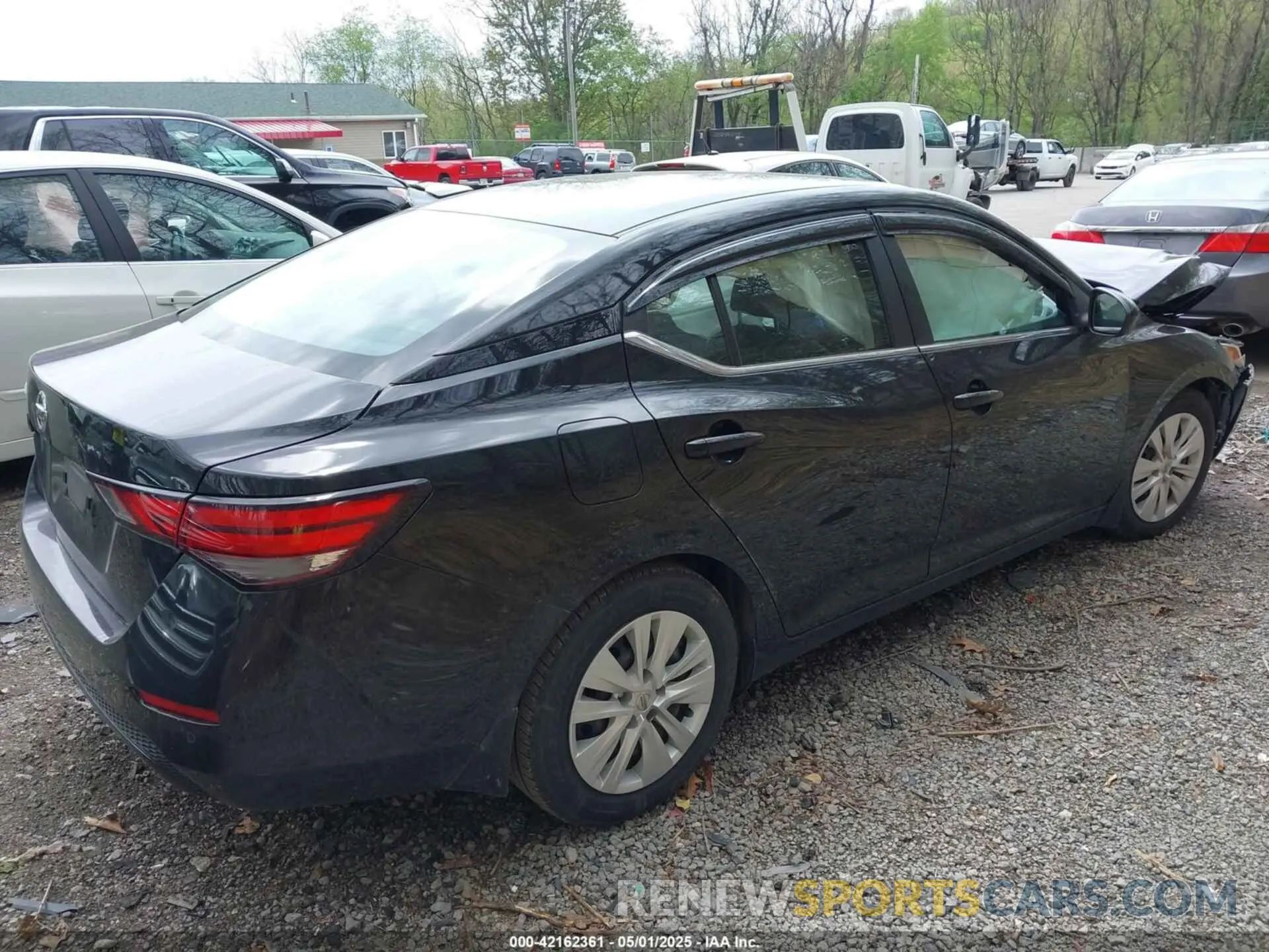 4 Photograph of a damaged car 3N1AB8BV2LY308418 NISSAN SENTRA 2020