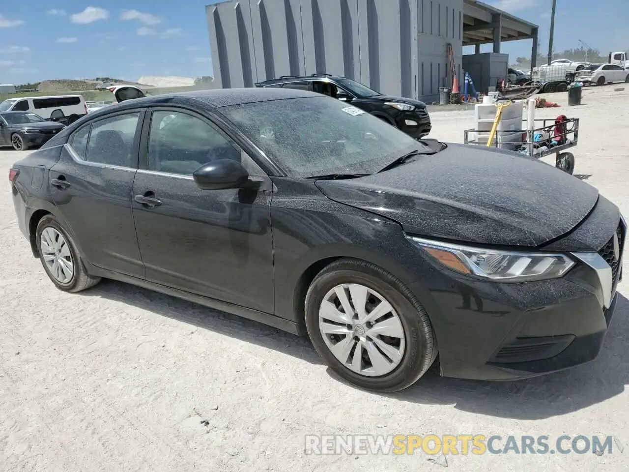 4 Фотография поврежденного автомобиля 3N1AB8BV3LY215696 NISSAN SENTRA 2020