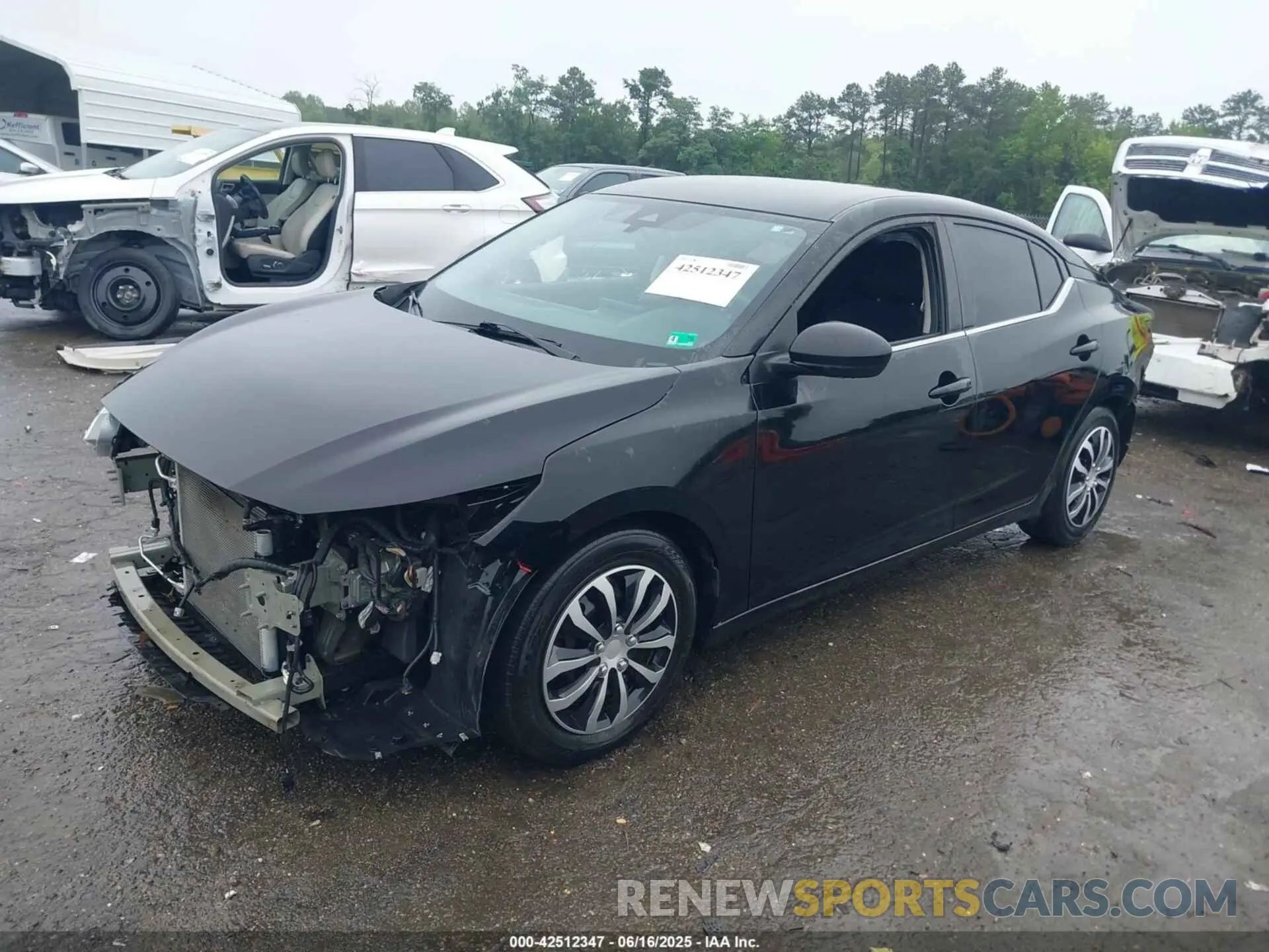 2 Photograph of a damaged car 3N1AB8BV3LY275770 NISSAN SENTRA 2020