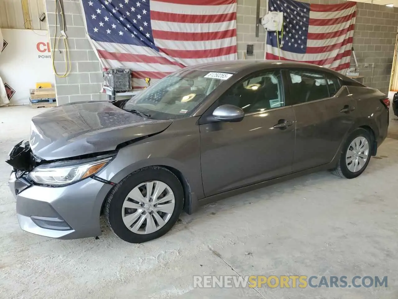 1 Photograph of a damaged car 3N1AB8BV3LY283321 NISSAN SENTRA 2020