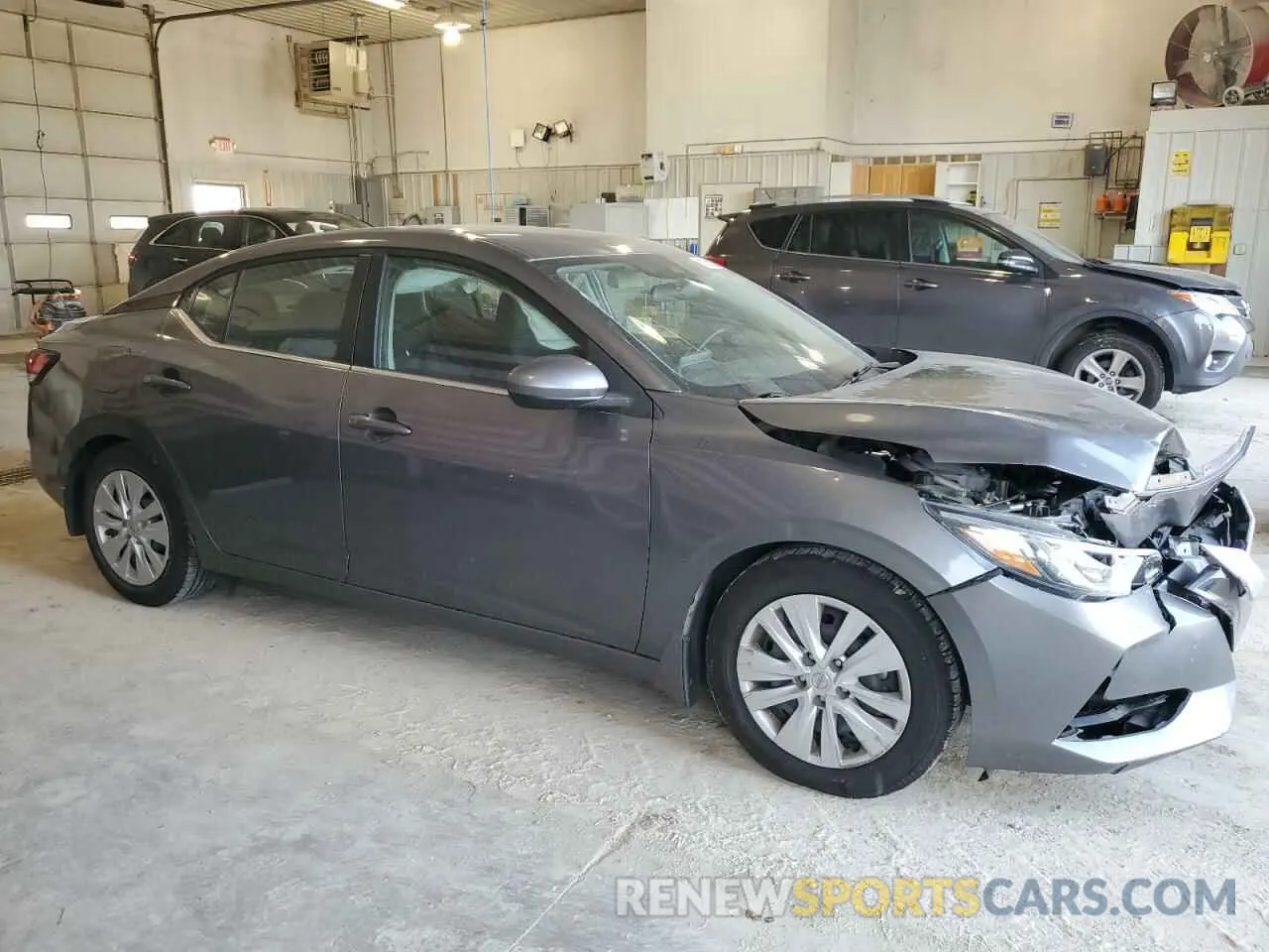 4 Photograph of a damaged car 3N1AB8BV3LY283321 NISSAN SENTRA 2020